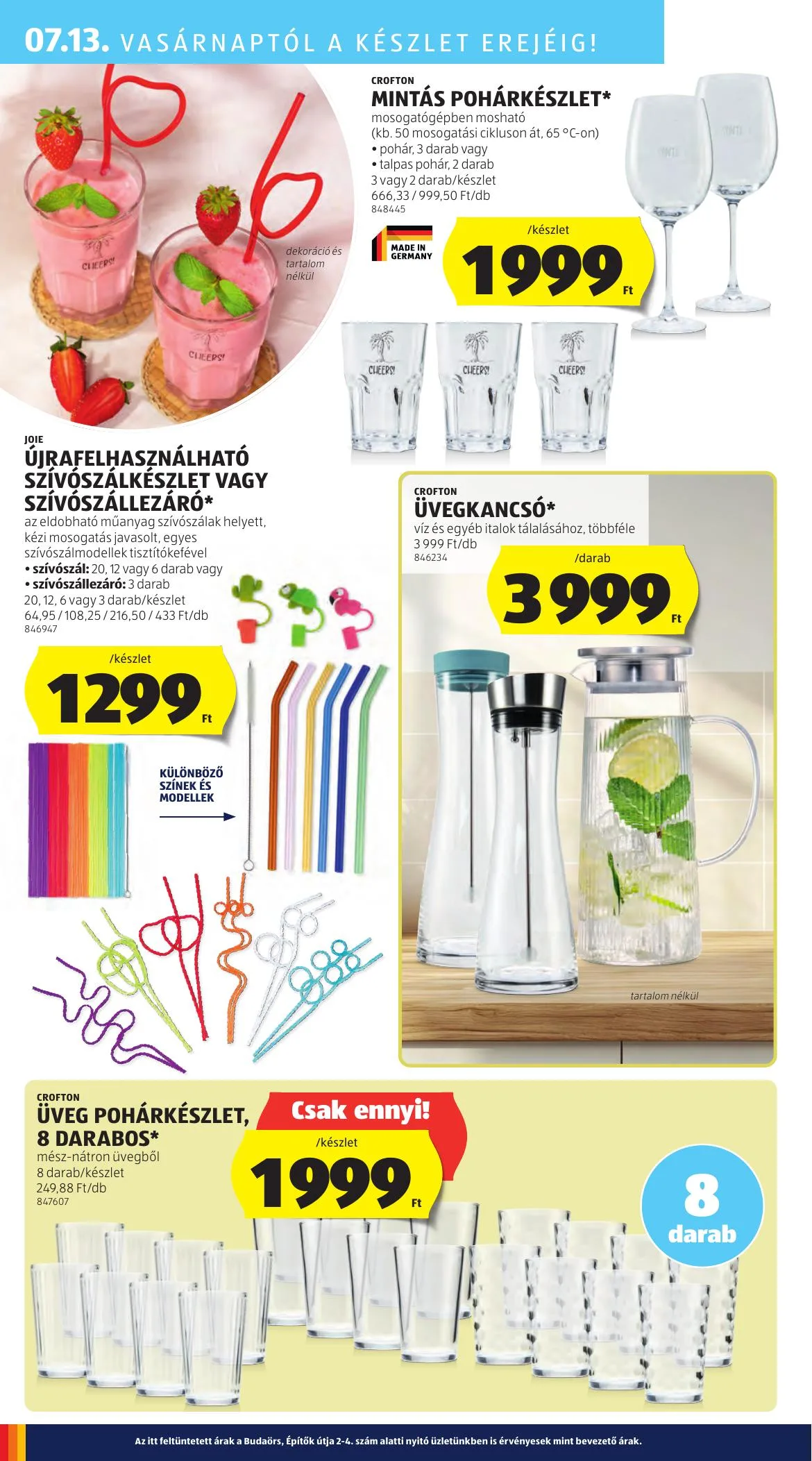 Aldi akciós újság Kozepso Sor 07.10–07.10 – 12. oldal