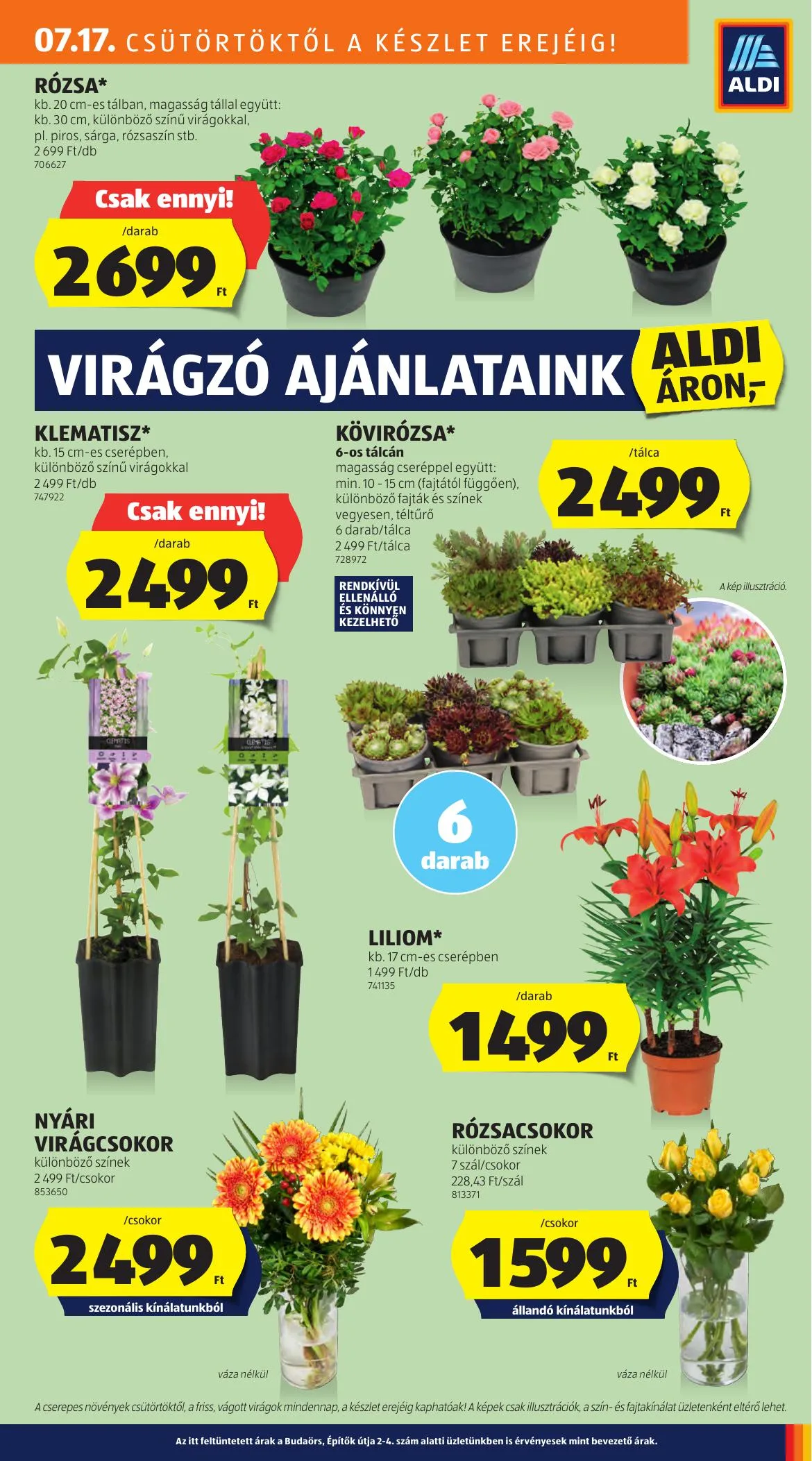 Aldi akciós újság Kozepso Sor 07.17–07.17 – 11. oldal
