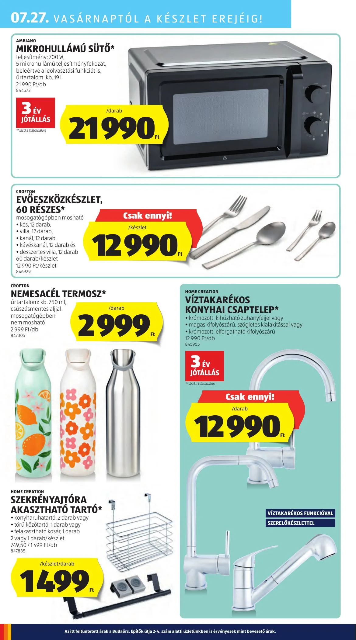 Aldi akciós újság Kozepso Sor 07.24–07.24 – 12. oldal