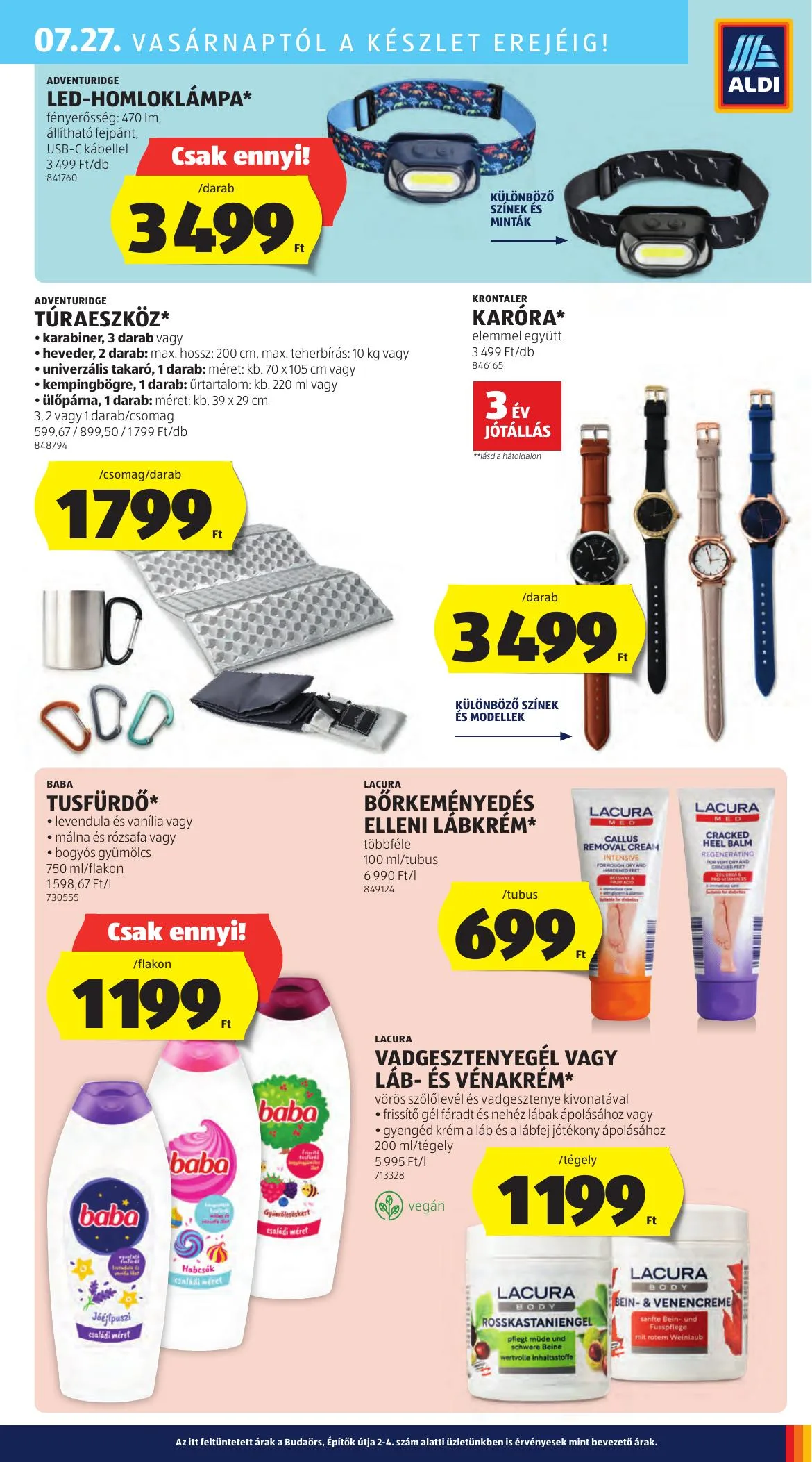 Aldi akciós újság Kozepso Sor 07.24–07.24 – 15. oldal