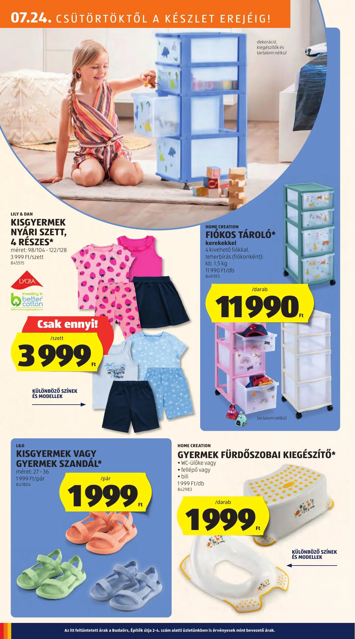 Aldi akciós újság Kozepso Sor 07.24–07.24 – 8. oldal