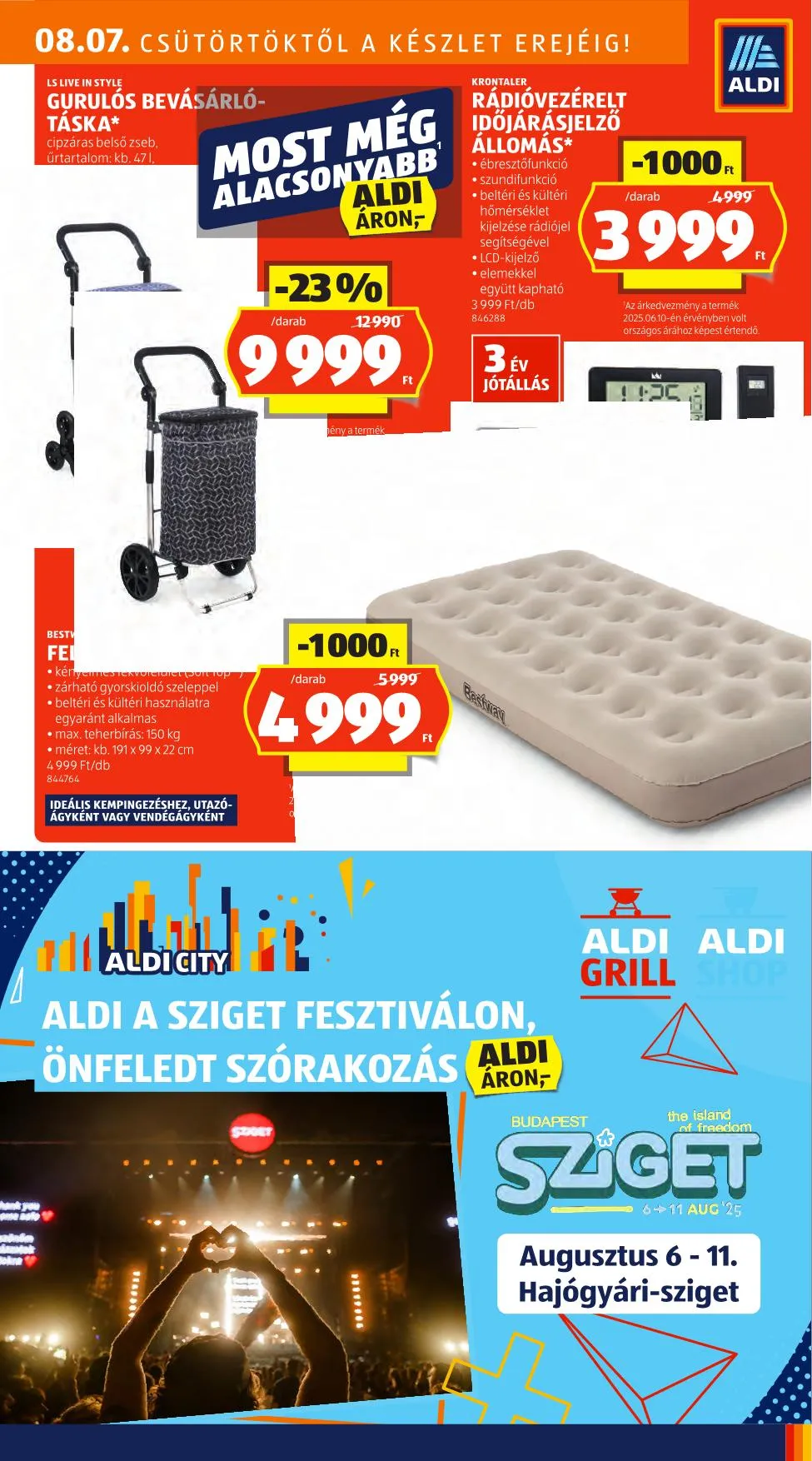 Aldi akciós újság Kozepso sor 08.07–08.13 – 3. oldal