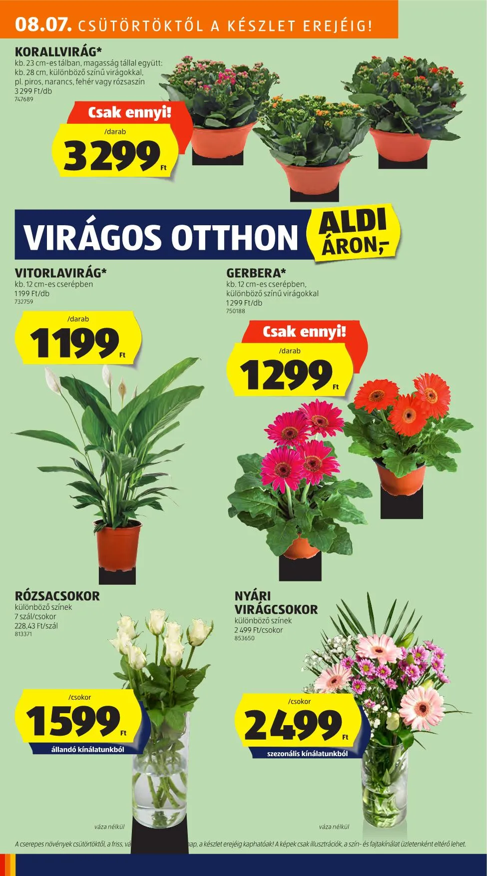 Aldi akciós újság Kozepso sor 08.07–08.13 – 8. oldal