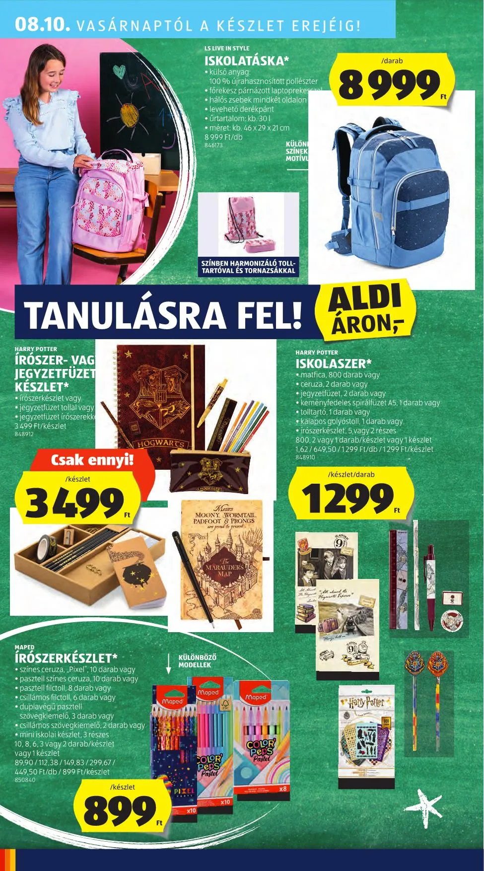 Aldi akciós újság Kozepso sor 08.07–08.13 – 9. oldal