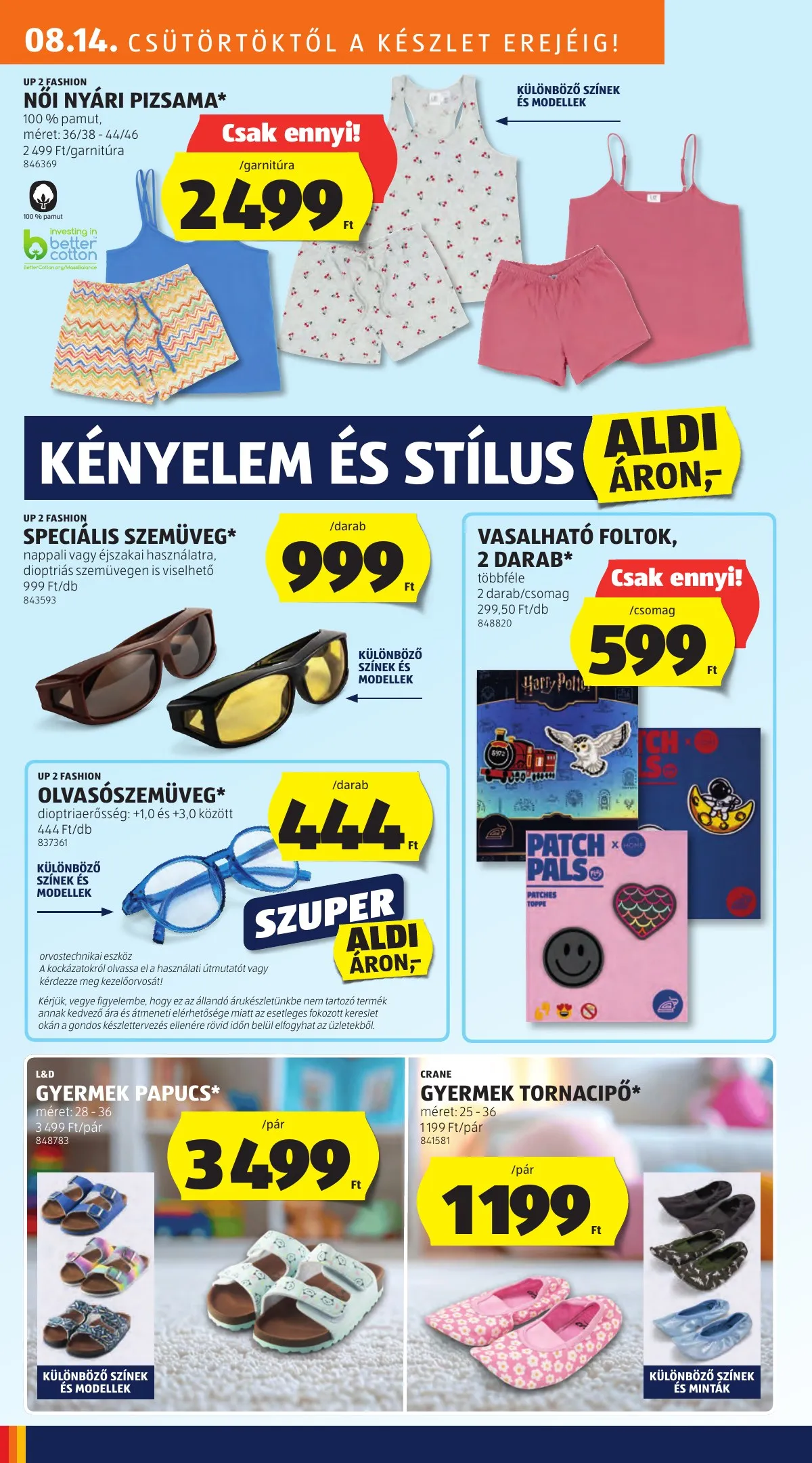 Aldi akciós újság Kozepso sor 08.14–08.14 – 4. oldal