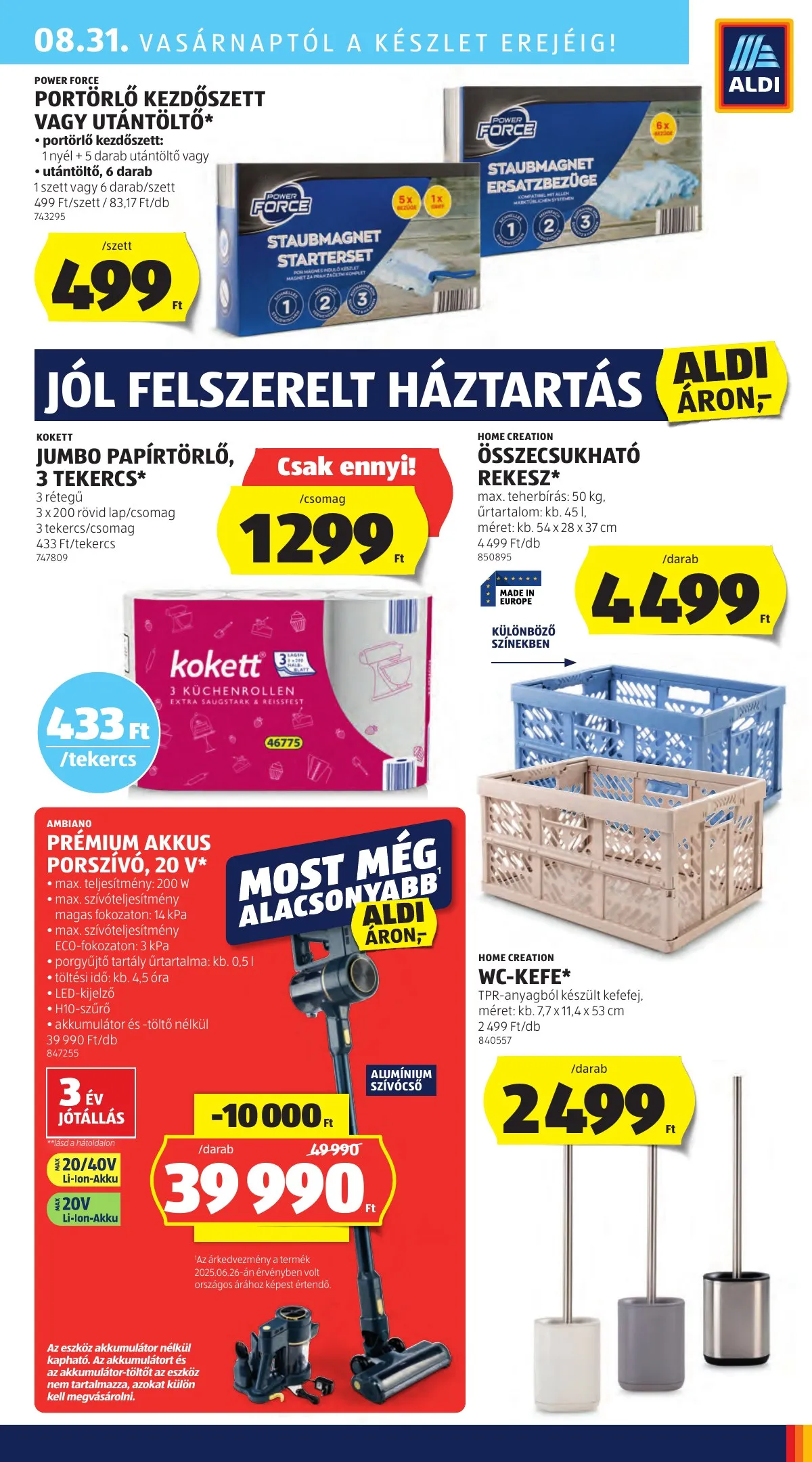 Aldi akciós újság Kozepso sor 08.28–08.28 – 9. oldal