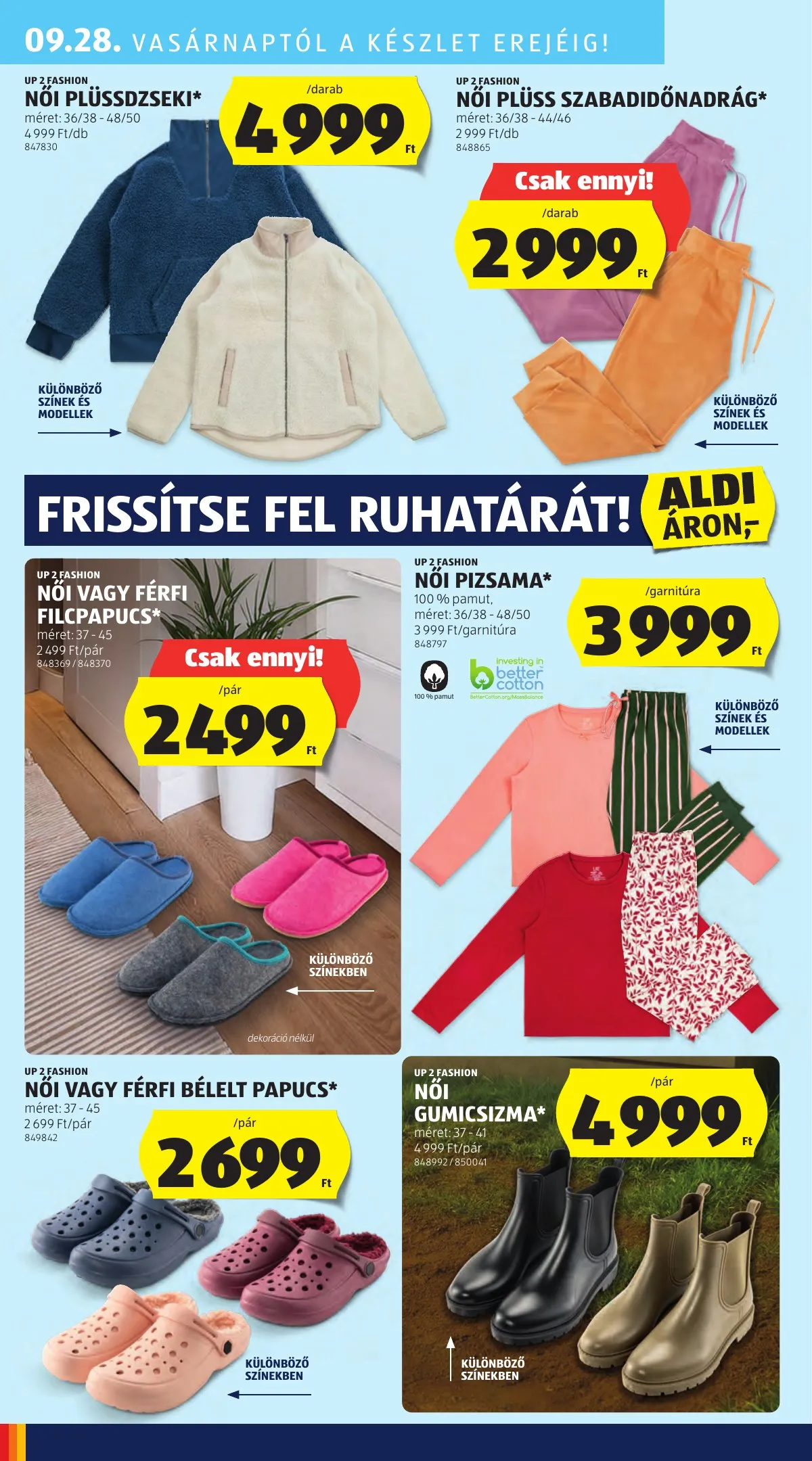 Aldi akciós újság Kozepso sor 09.25–09.25 – 12. oldal