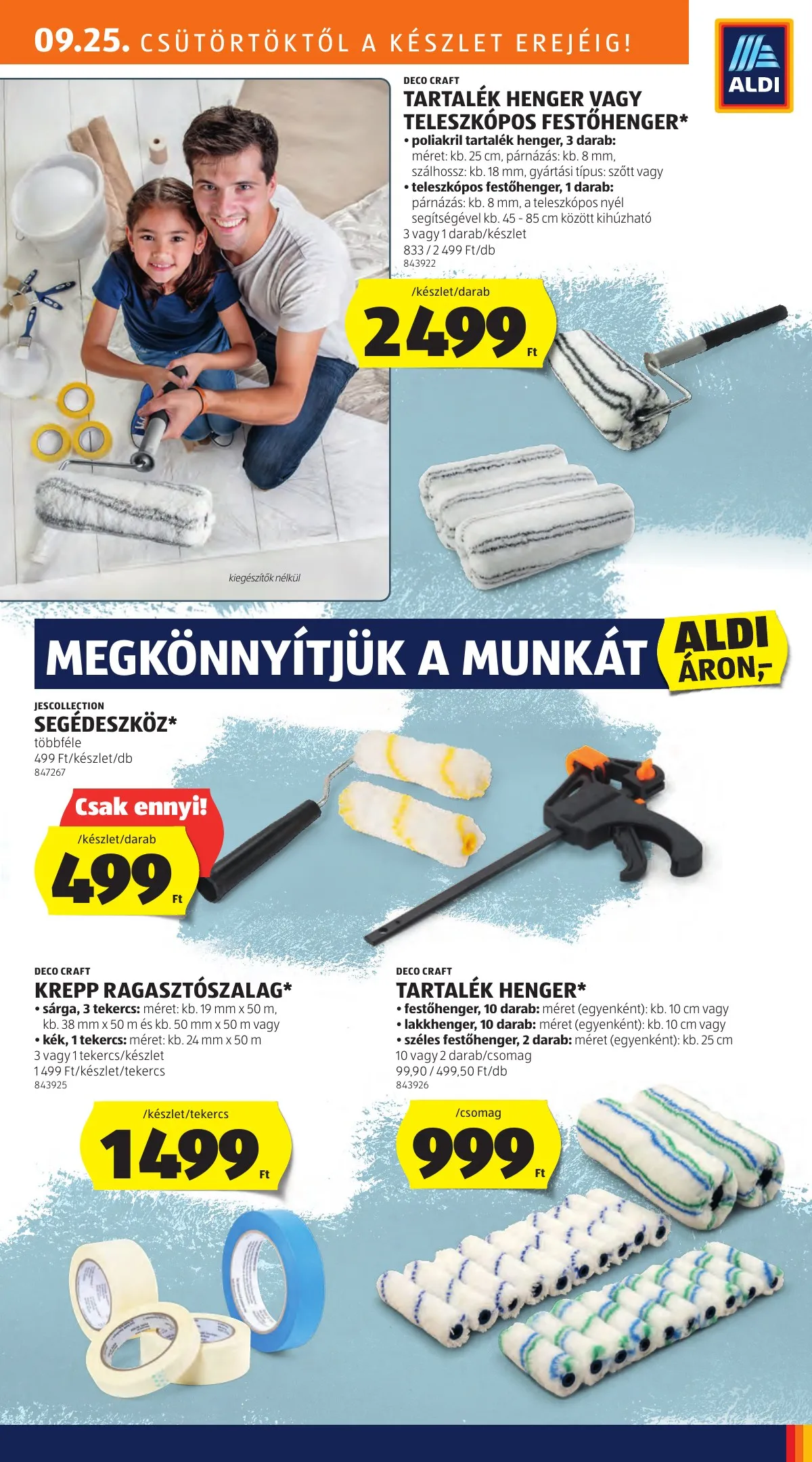 Aldi akciós újság Kozepso sor 09.25–09.25 – 5. oldal