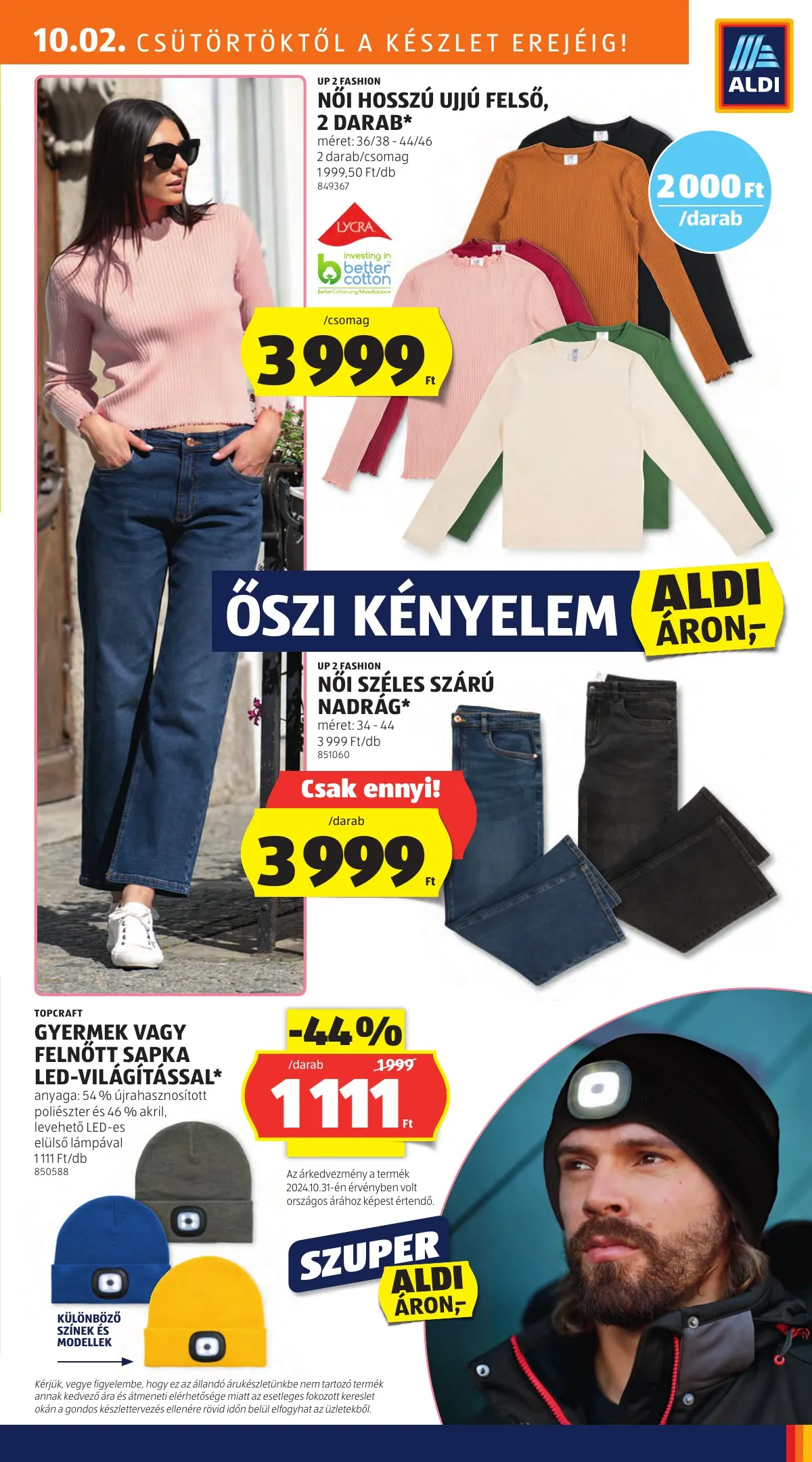 Aldi akciós újság Kozepso sor 10.02–10.02 – 3. oldal