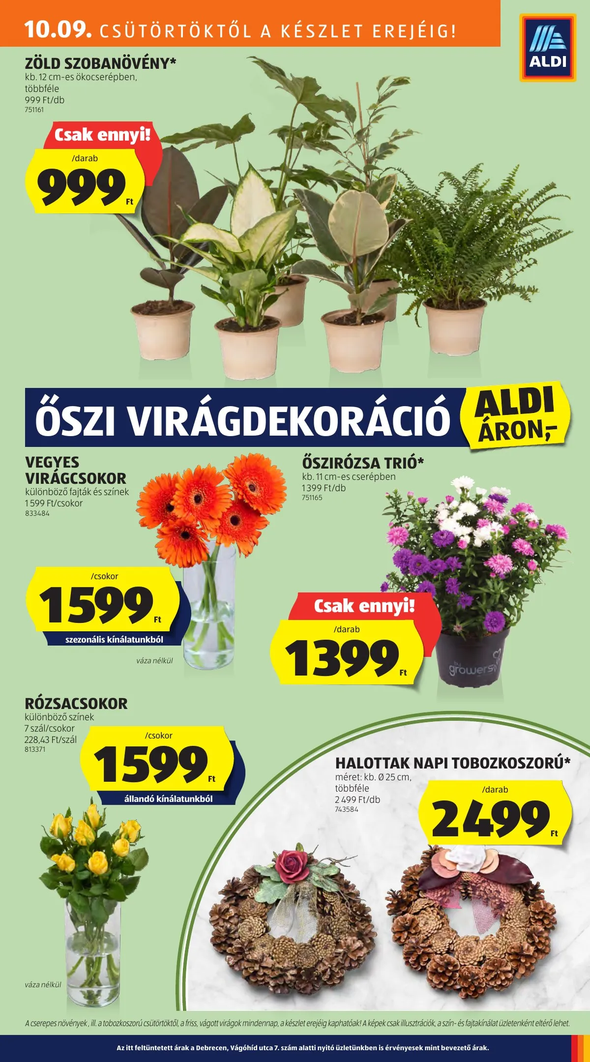 Aldi akciós újság Kozepso sor 10.09–10.09 – 3. oldal