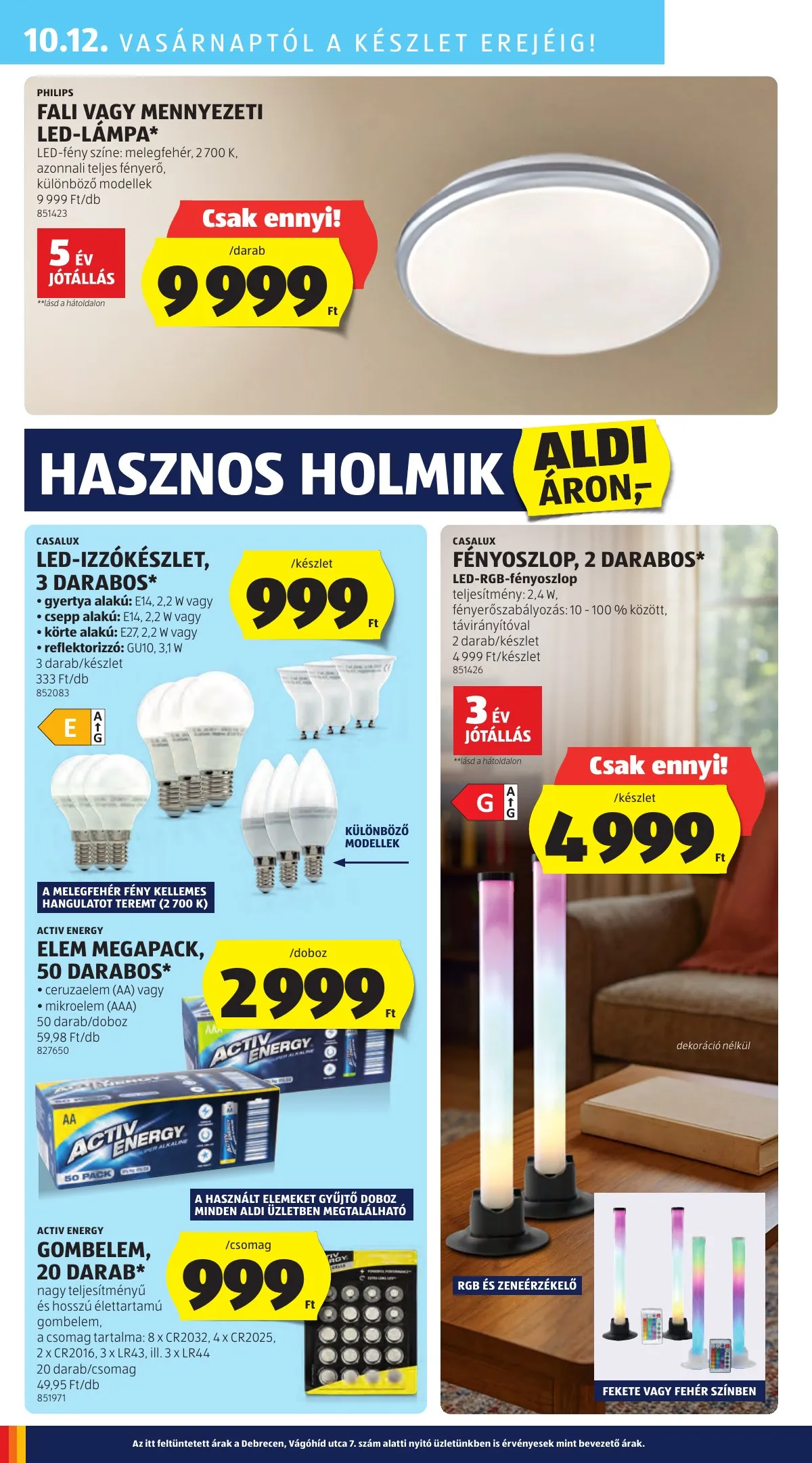 Aldi akciós újság Kozepso sor 10.09–10.09 – 8. oldal
