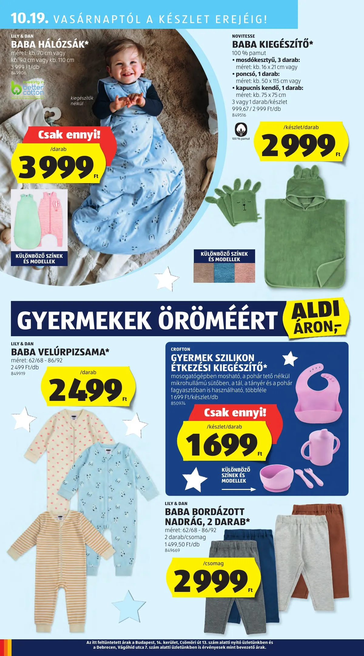 Aldi akciós újság Kozepso sor 10.16–10.16 – 10. oldal