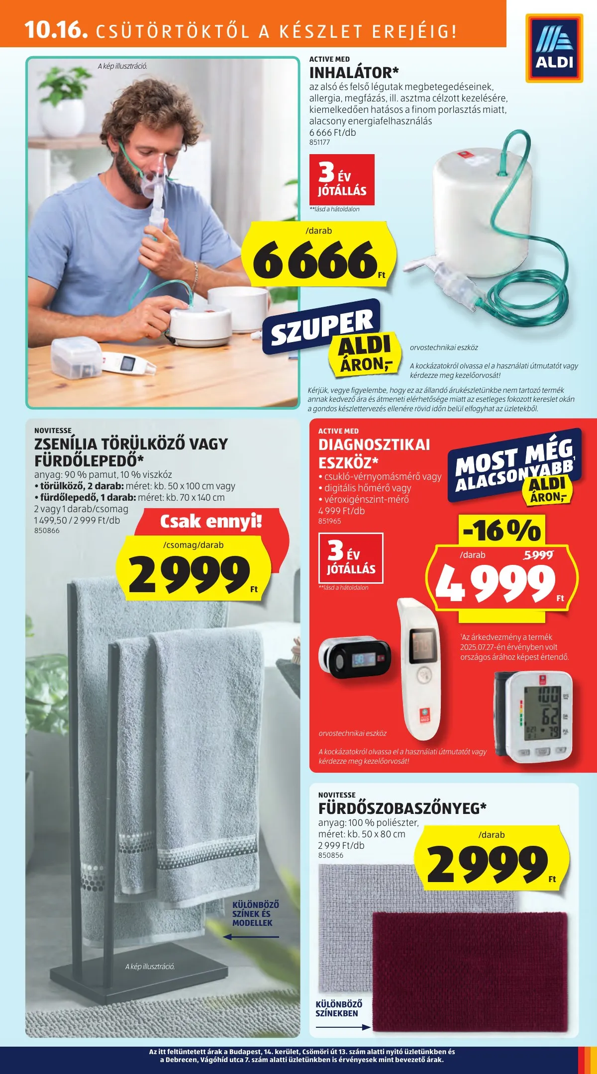 Aldi akciós újság Kozepso sor 10.16–10.16 – 3. oldal