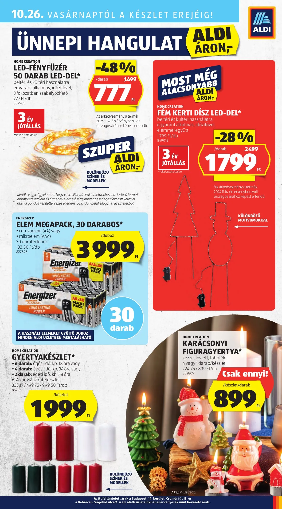 Aldi akciós újság Kozepso sor 10.24–10.24 – 9. oldal