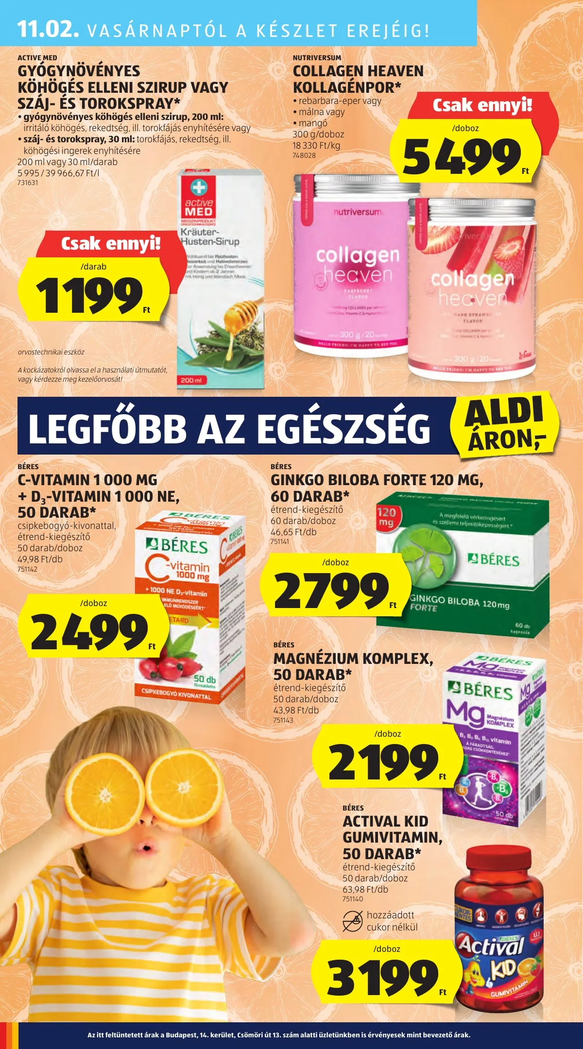 Aldi akciós újság Kozepso sor 10.30–10.30 – 16. oldal