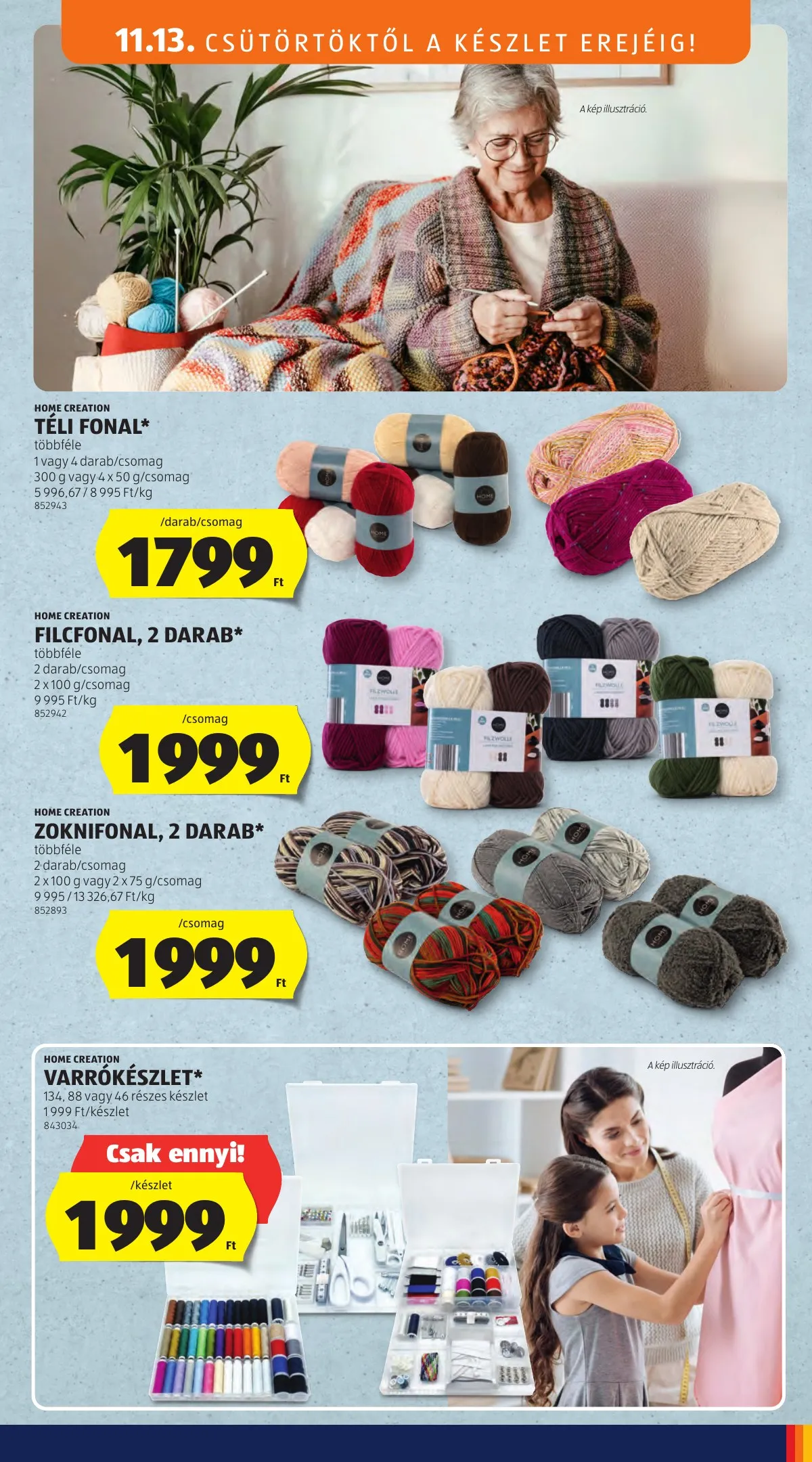 Aldi akciós újság Kozepso sor 11.13–11.13 – 3. oldal