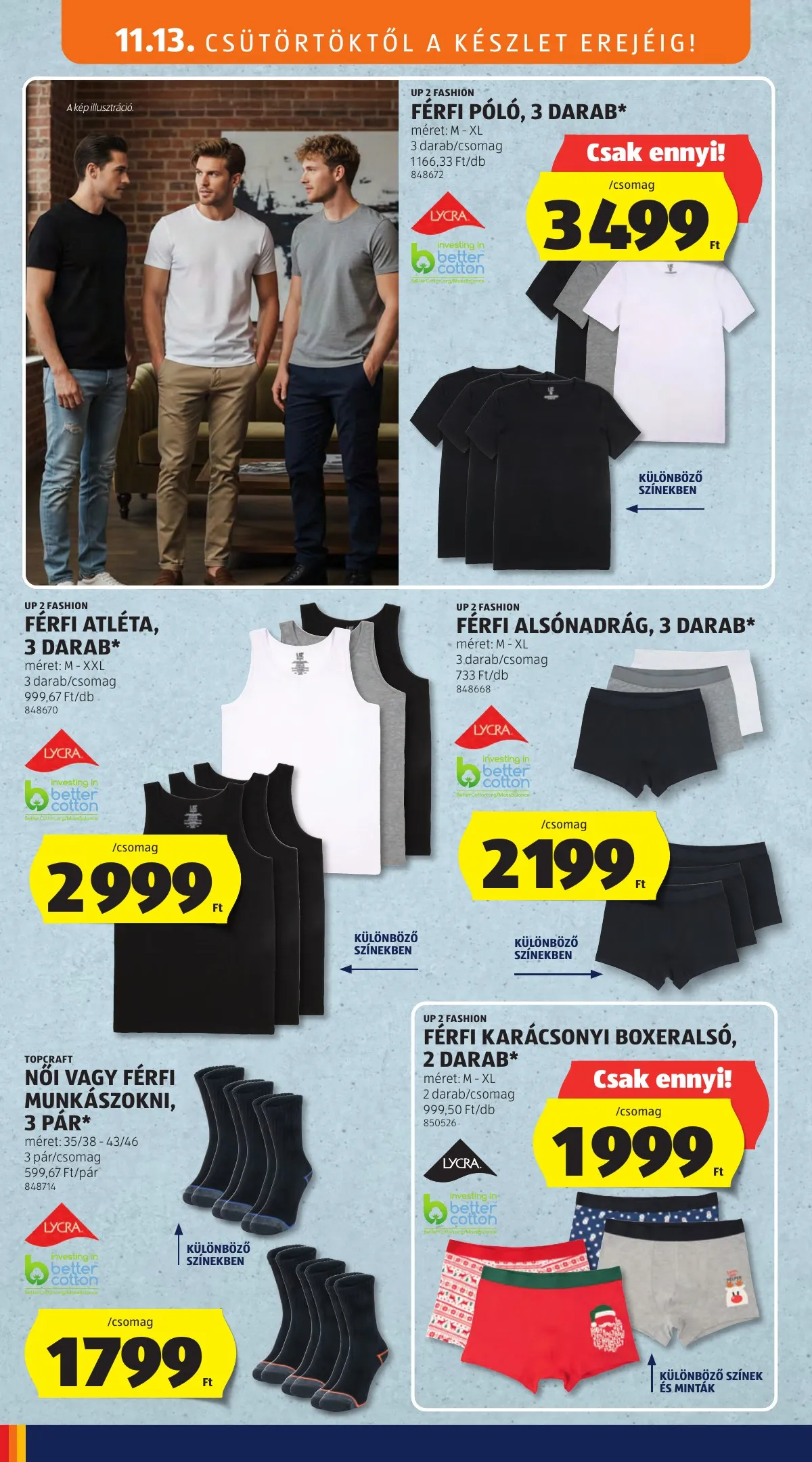 Aldi akciós újság Kozepso sor 11.13–11.13 – 4. oldal