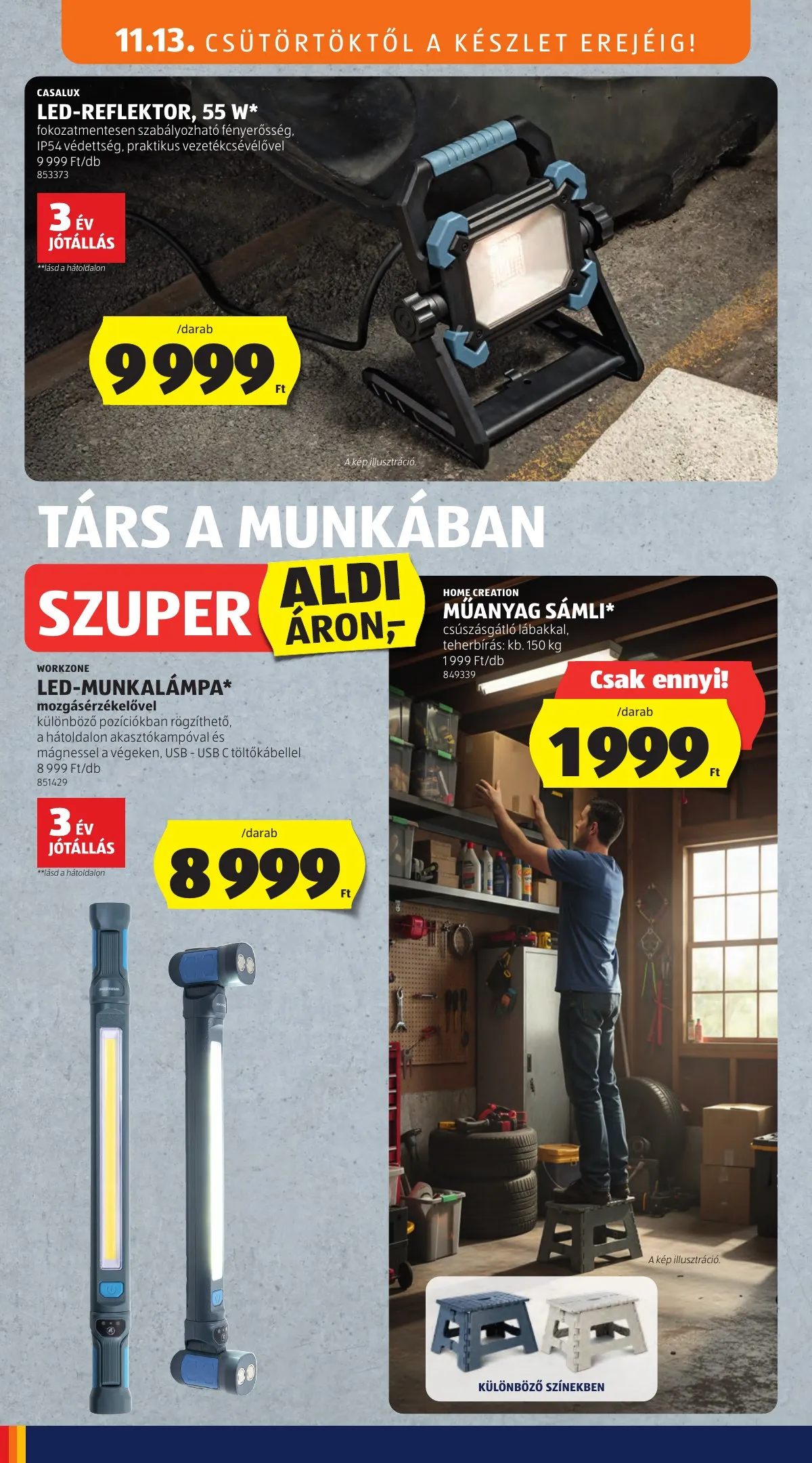Aldi akciós újság Kozepso sor 11.13–11.13 – 8. oldal