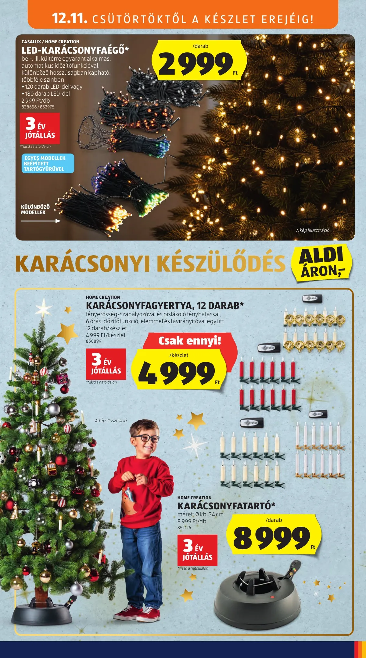 Aldi akciós újság Kozepso sor 12.11–12.11 – 3. oldal