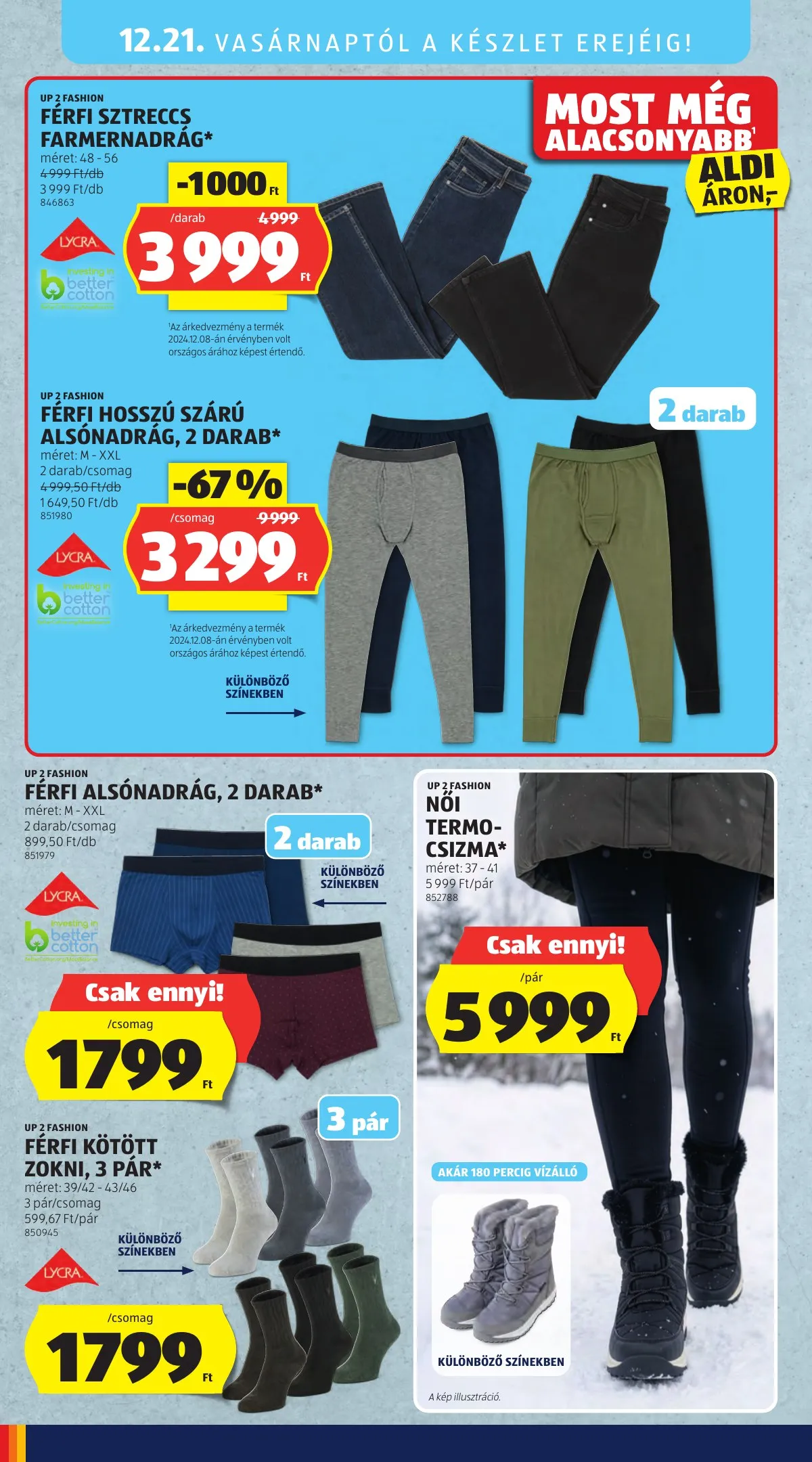 Aldi akciós újság Kozepso sor 12.18–12.18 – 12. oldal
