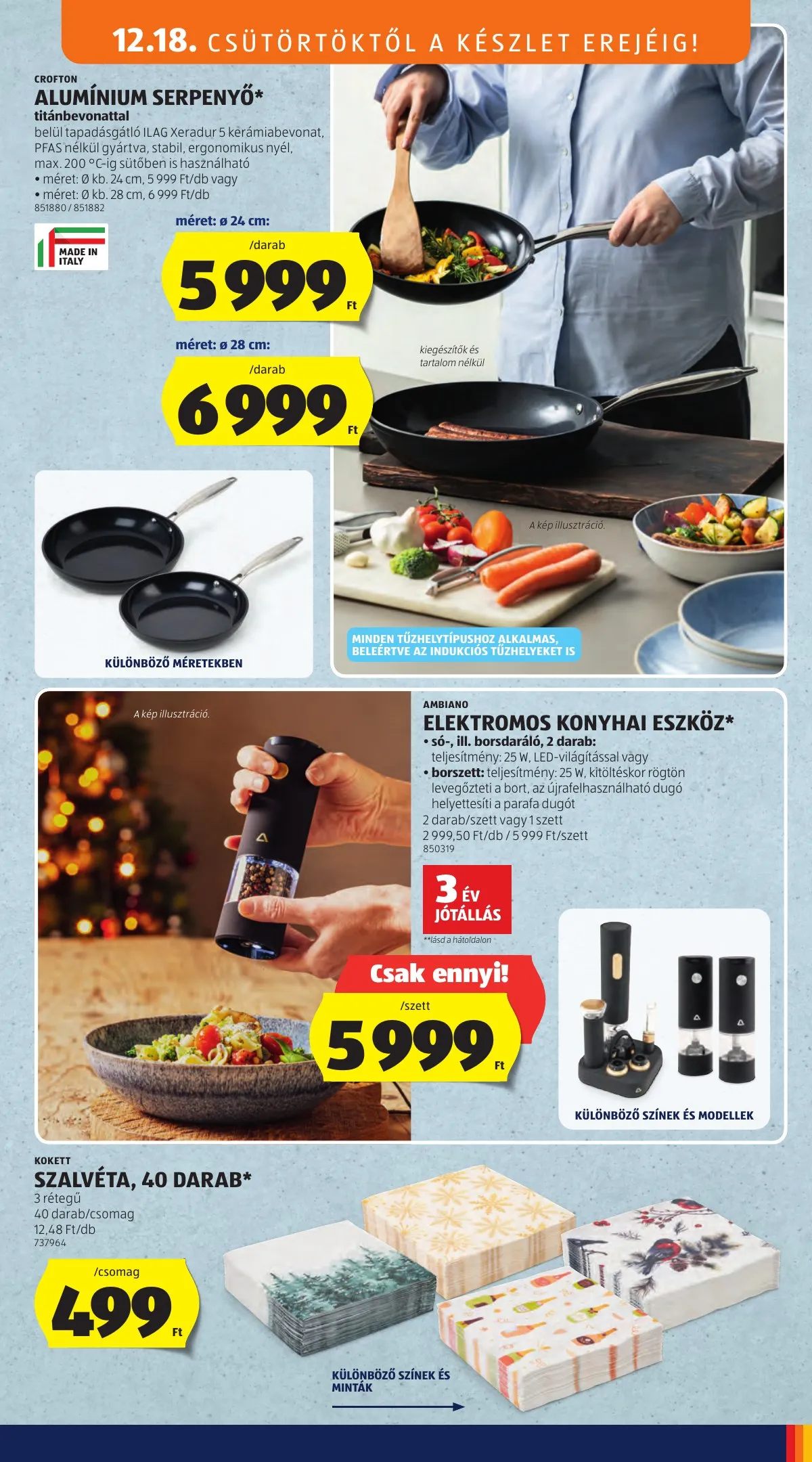 Aldi akciós újság Kozepso sor 12.18–12.18 – 7. oldal