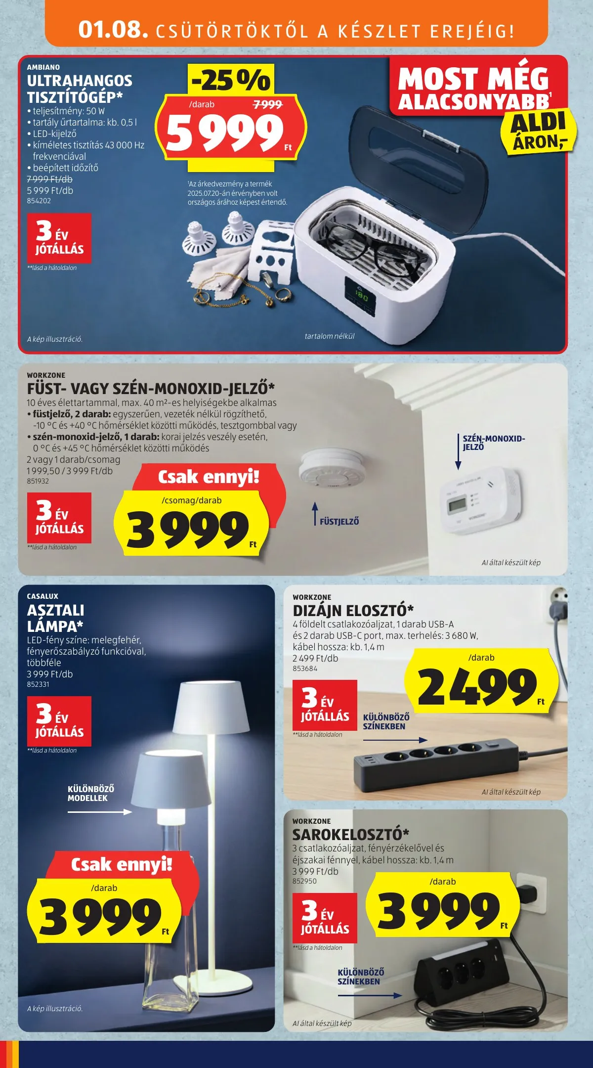 Aldi akciós újság Kozepso sor 01.08–01.08 – 4. oldal