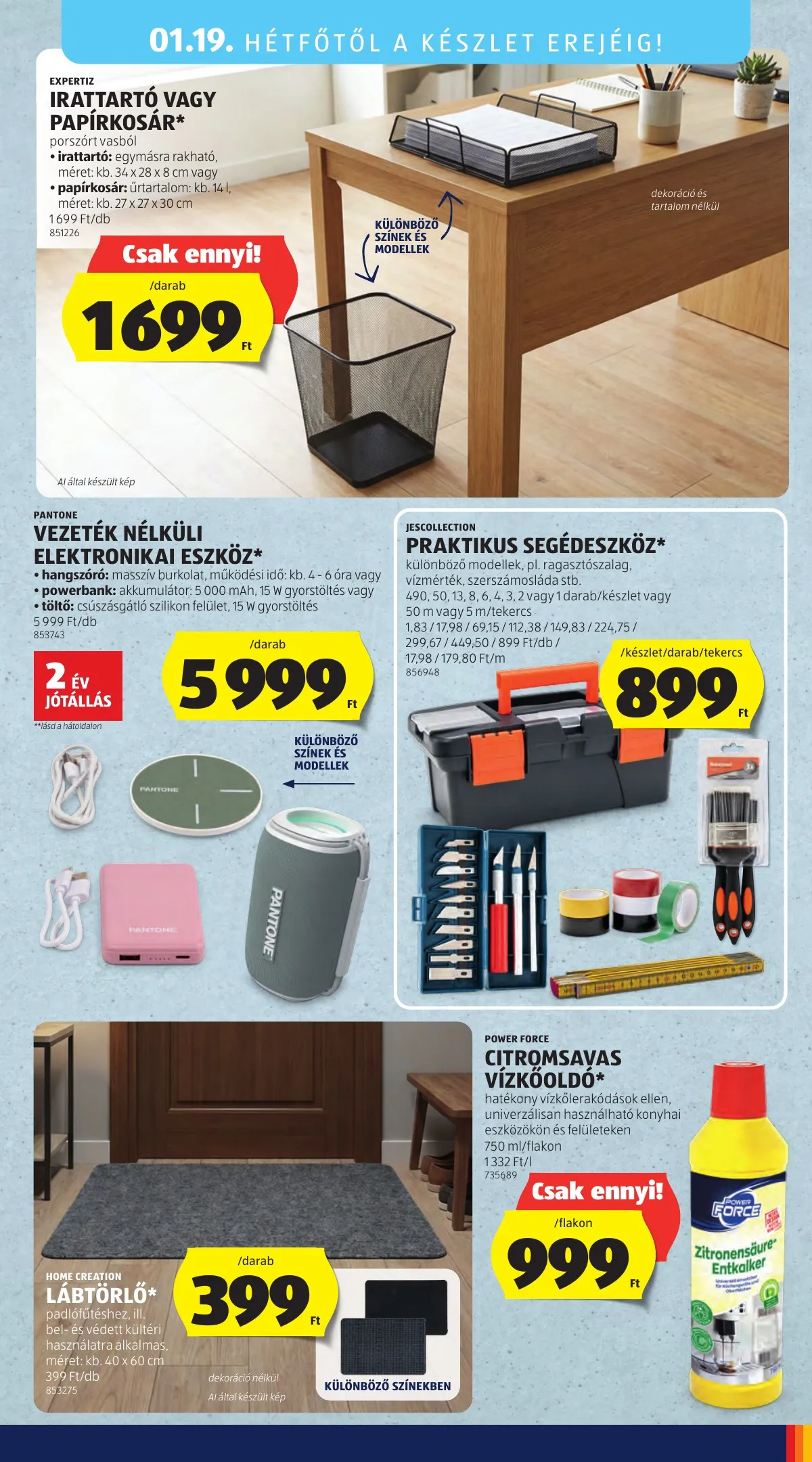 Aldi akciós újság Kozepso sor 01.15–01.15 – 13. oldal