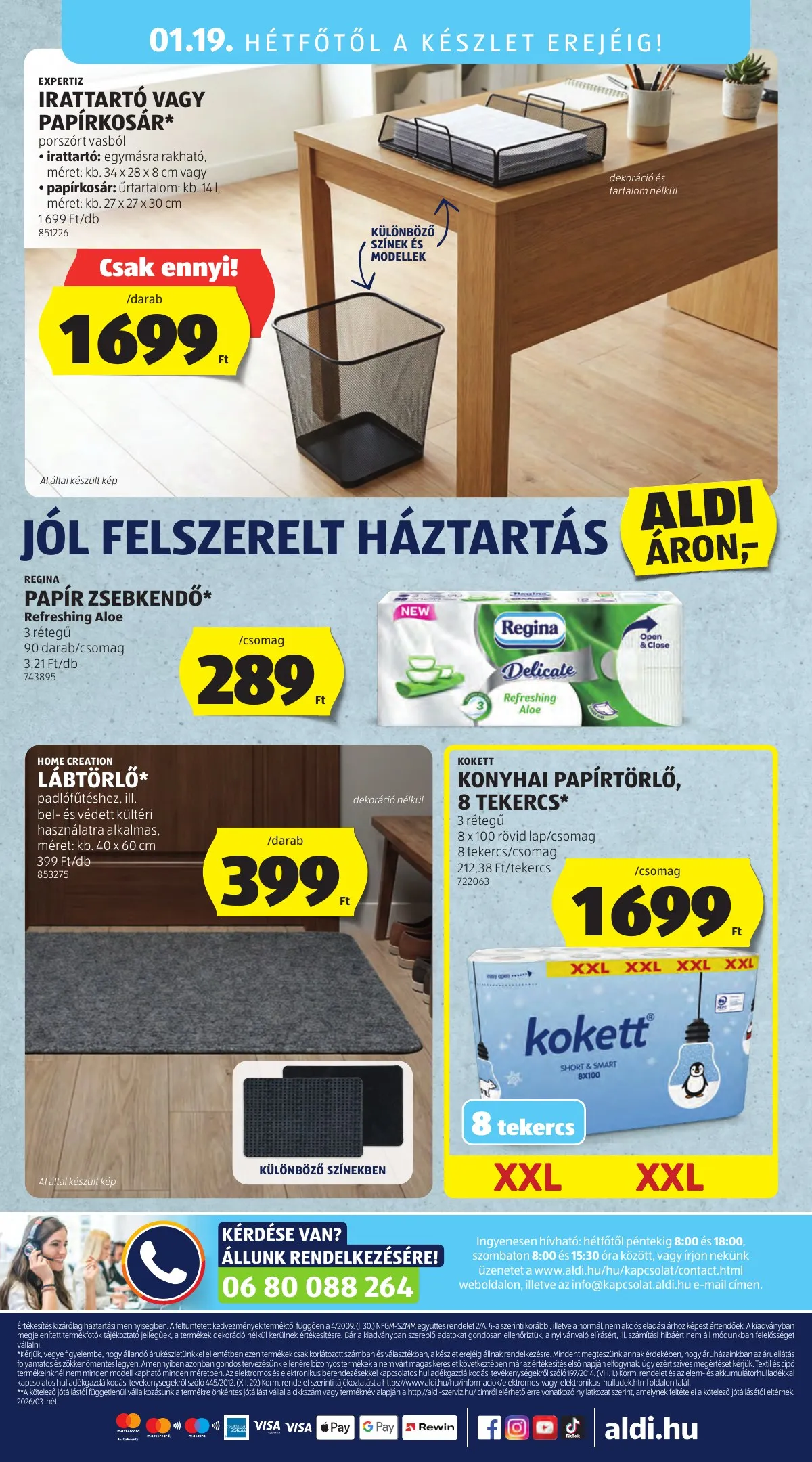 Aldi akciós újság Kozepso sor 01.15–01.15 – 16. oldal