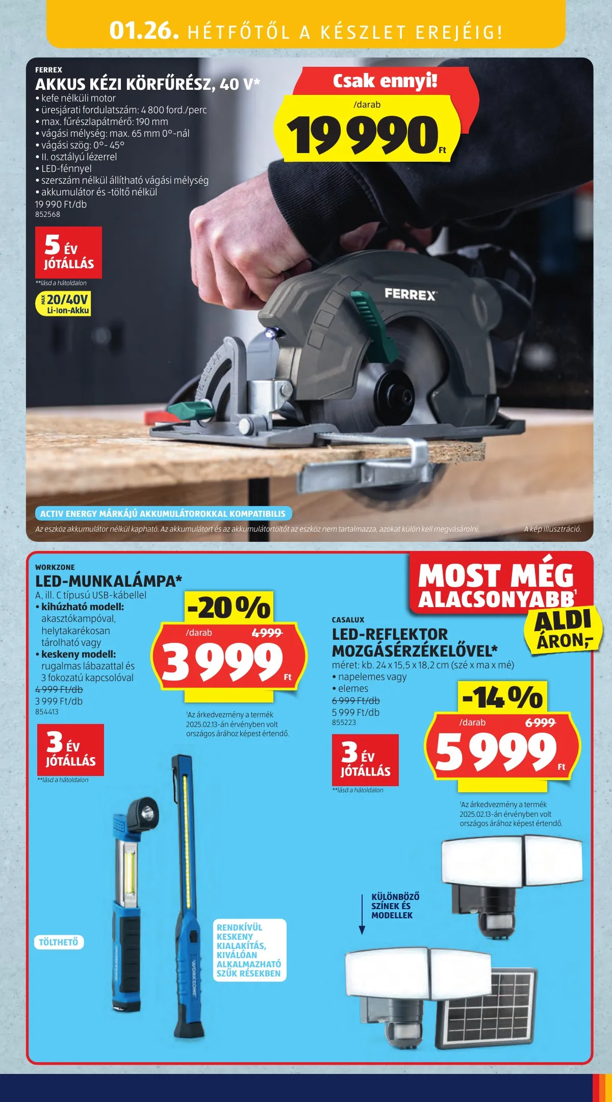 Aldi akciós újság Kozepso sor 01.22–01.22 – 17. oldal