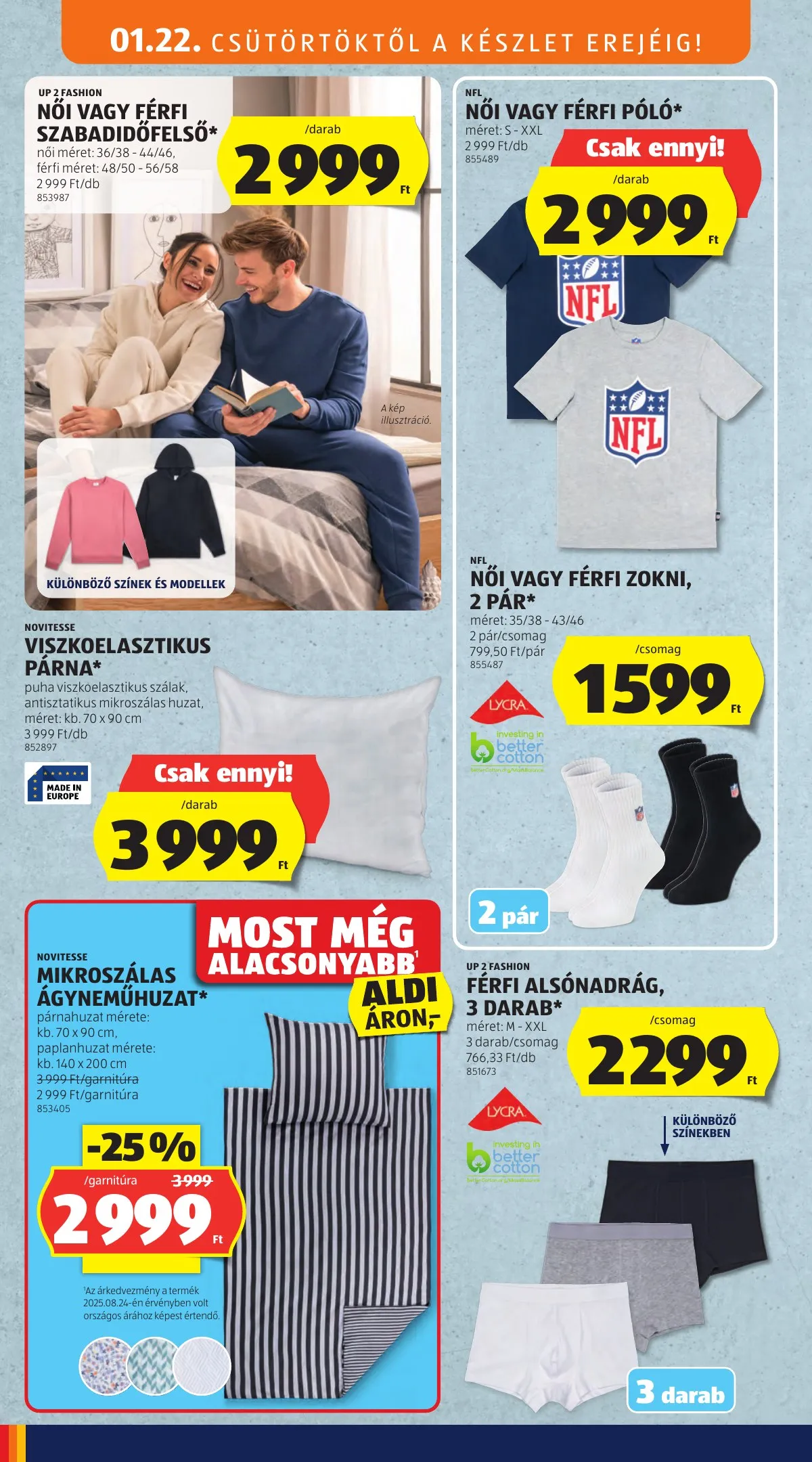 Aldi akciós újság Kozepso sor 01.22–01.22 – 6. oldal