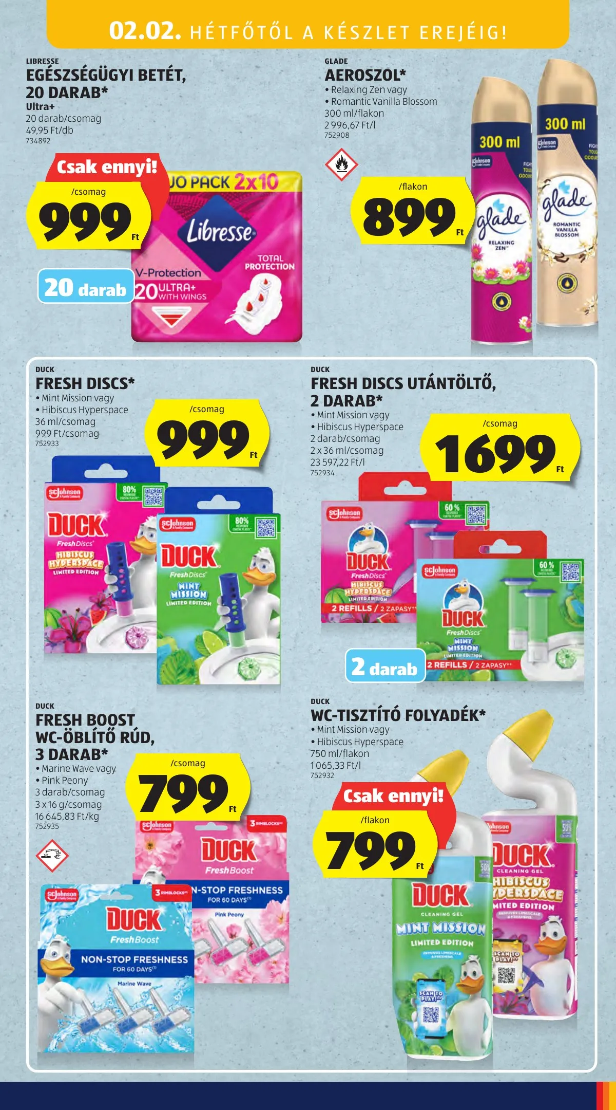 Aldi akciós újság Kozepso sor 01.29–01.29 – 15. oldal