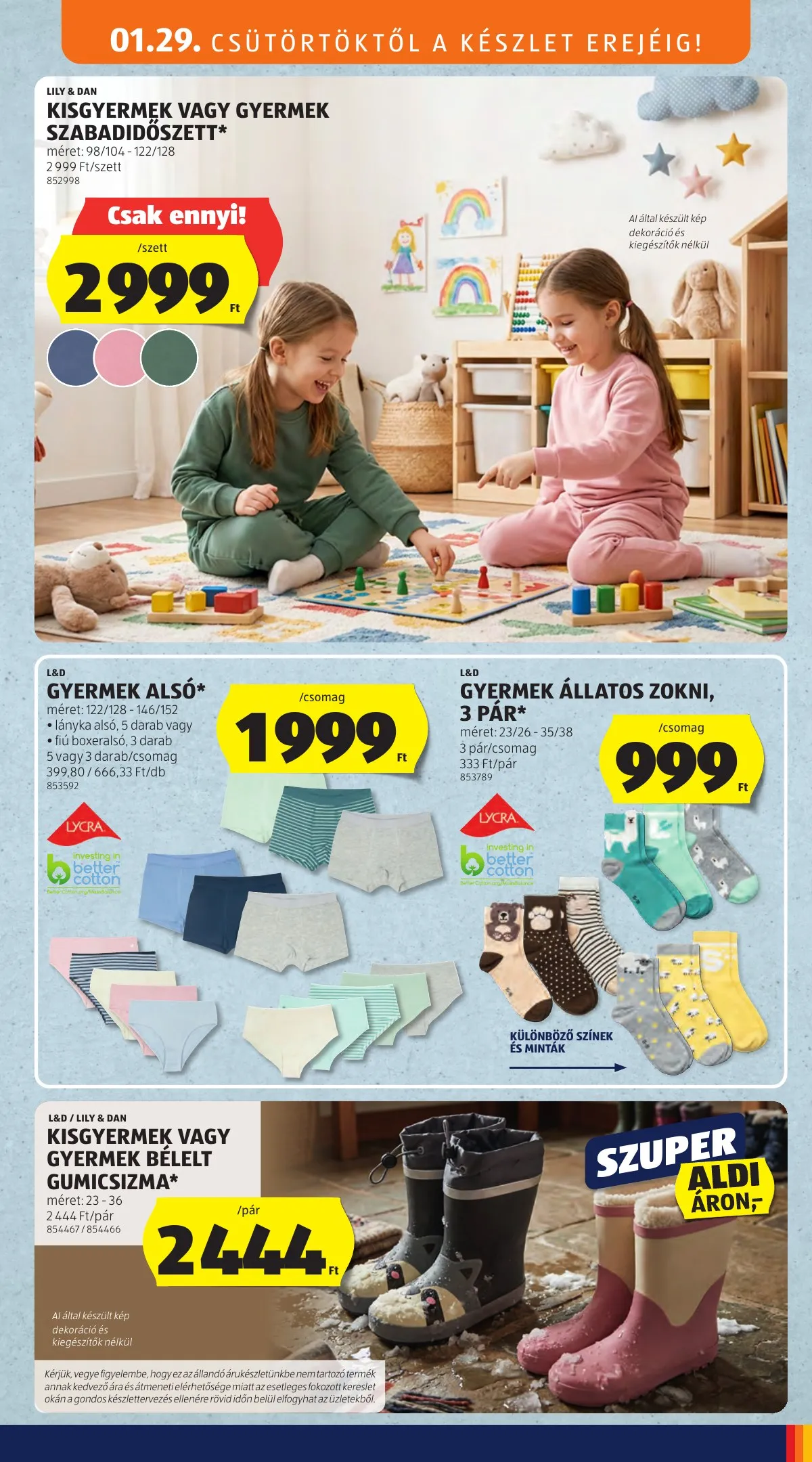 Aldi akciós újság Kozepso sor 01.29–01.29 – 3. oldal