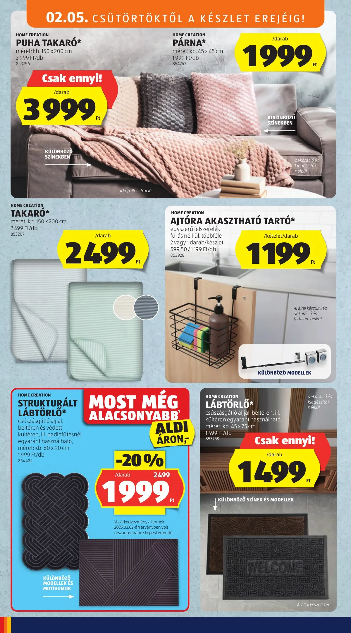 Aldi akciós újság Kozepso sor 02.05–02.05 – 10. oldal