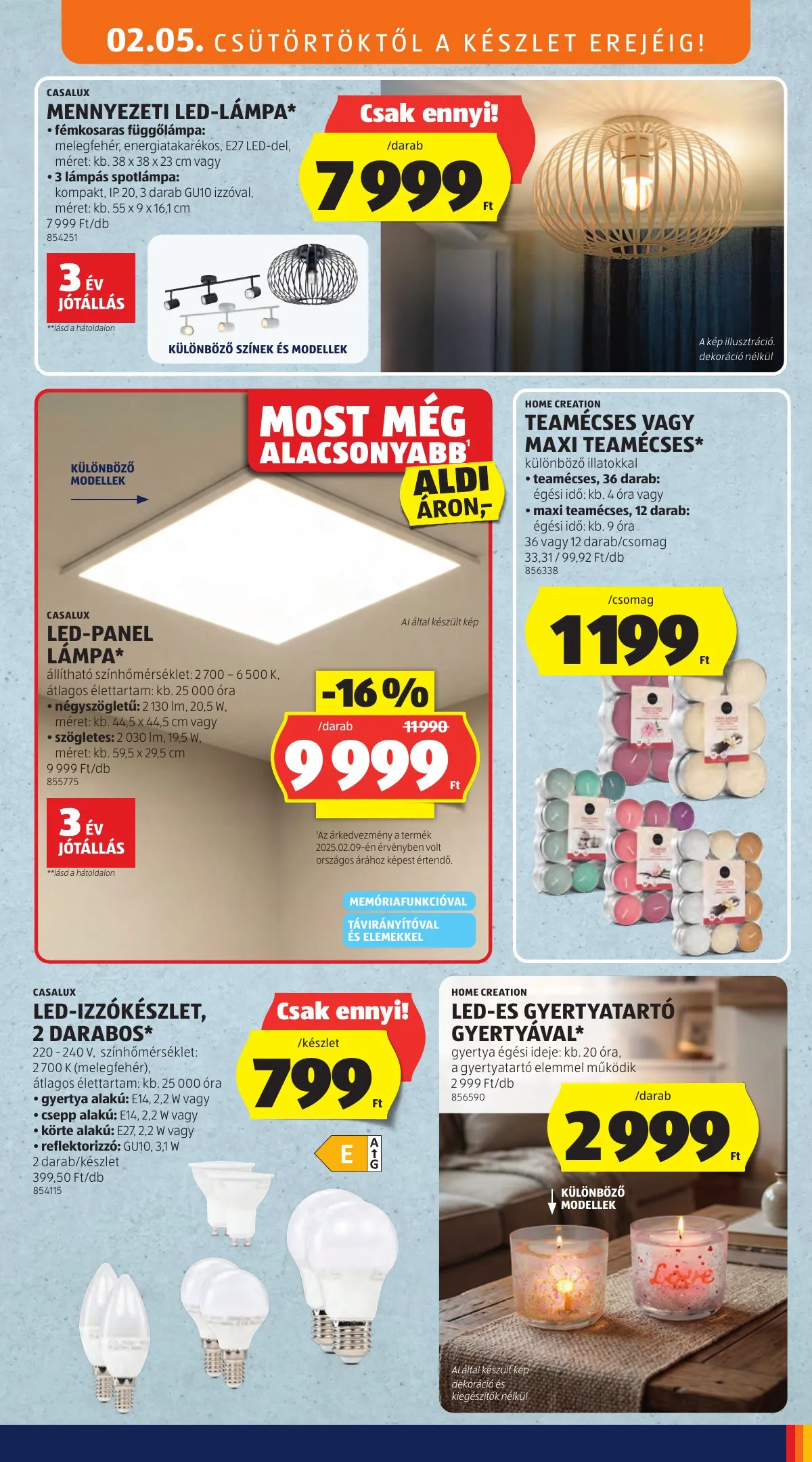 Aldi akciós újság Kozepso sor 02.05–02.05 – 9. oldal
