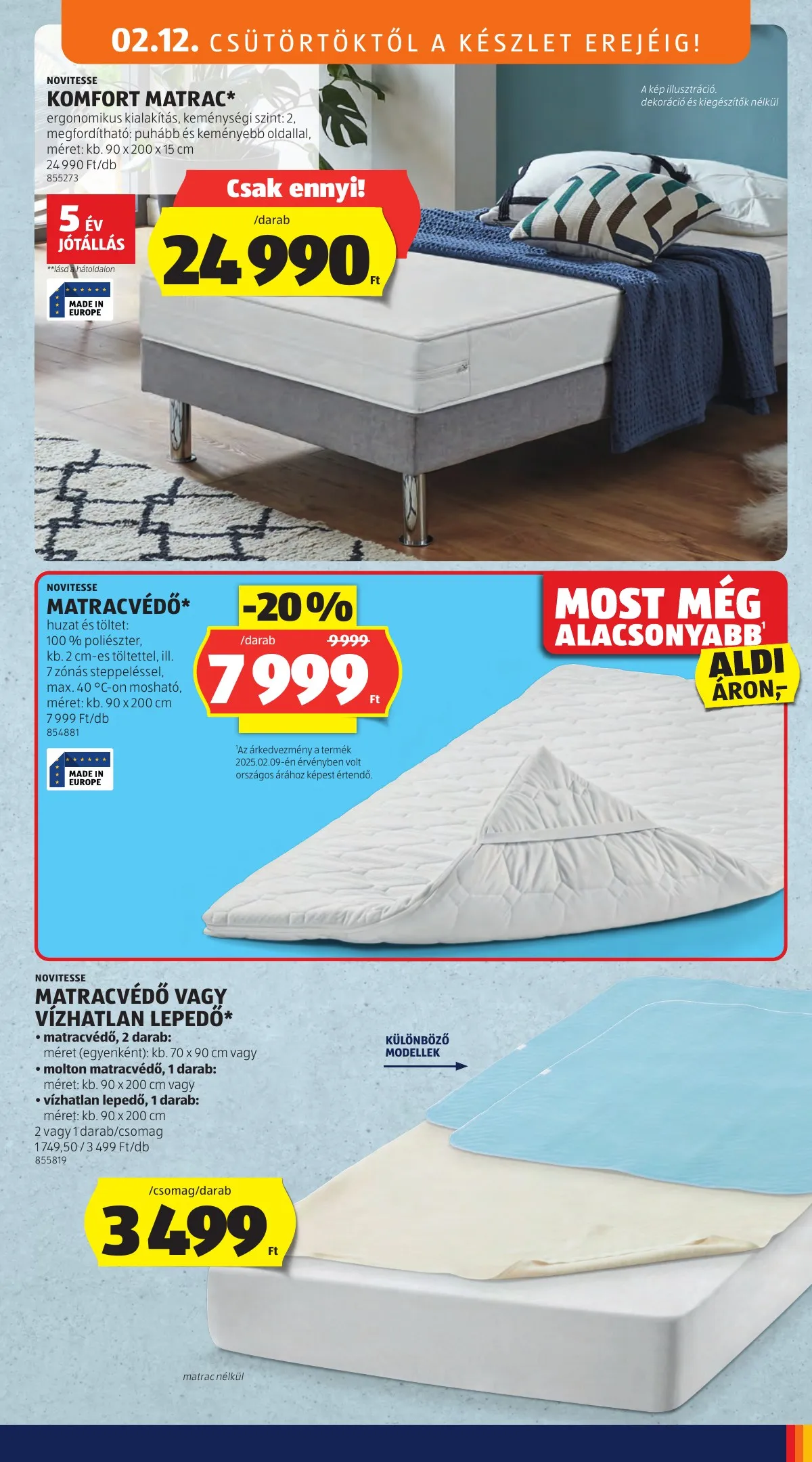 Aldi akciós újság Kozepso sor 02.12–02.12 – 5. oldal