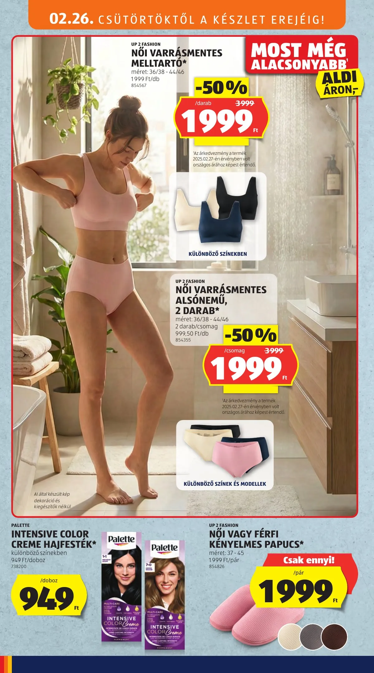 Aldi akciós újság Kozepso sor 02.26–02.26 – 12. oldal