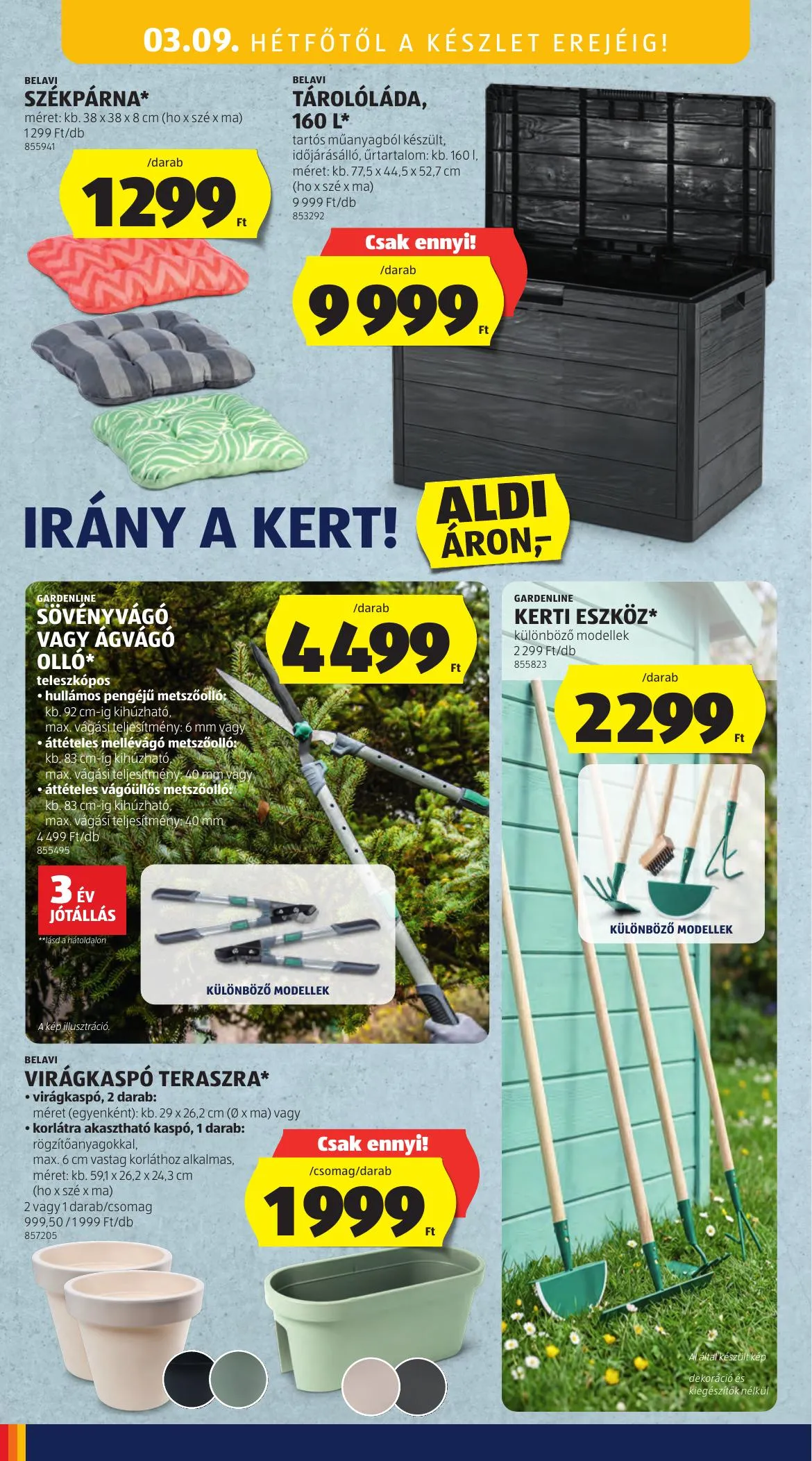 Aldi akciós újság Kozepso sor 03.05–03.05 – 22. oldal