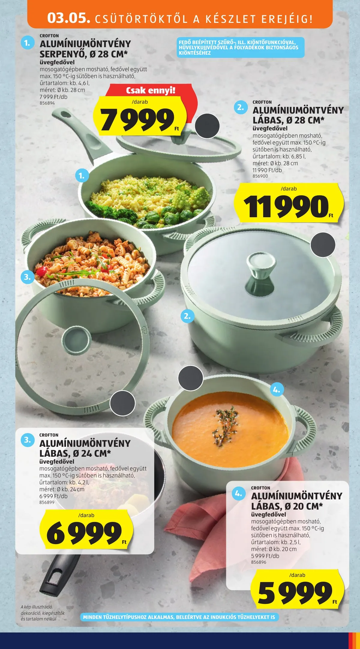 Aldi akciós újság Kozepso sor 03.05–03.05 – 3. oldal