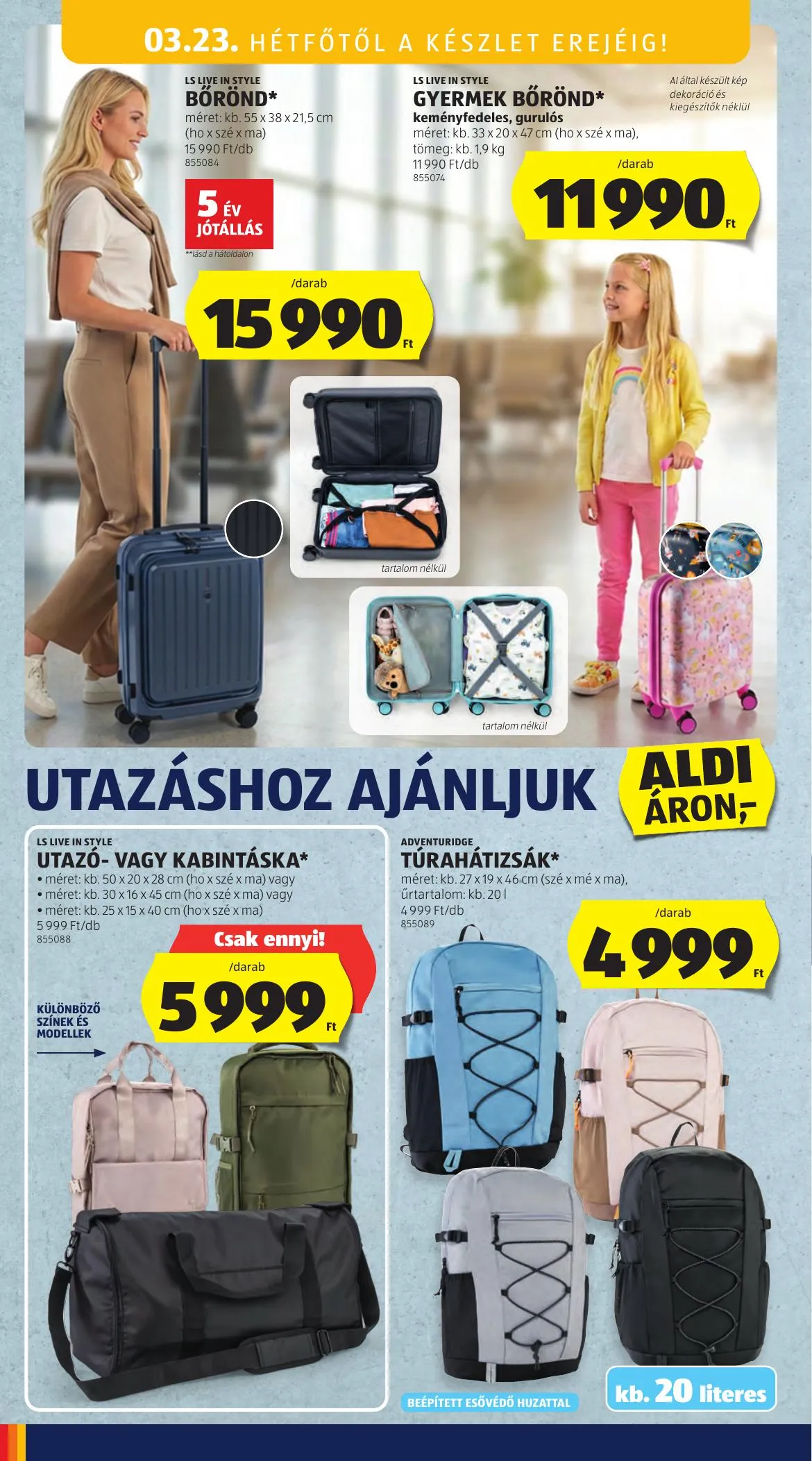Aldi akciós újság Kozepso sor 03.19–03.19 – 18. oldal