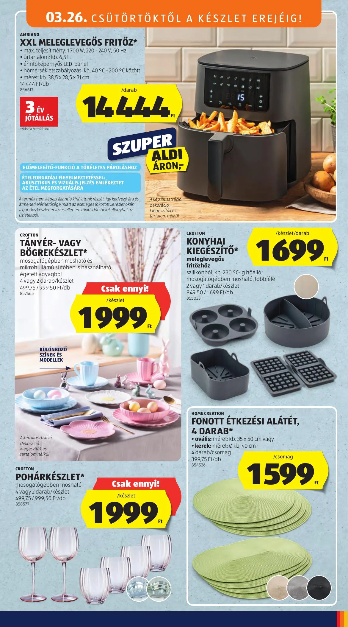 Aldi akciós újság Kozepso sor 03.26–03.26 – 13. oldal