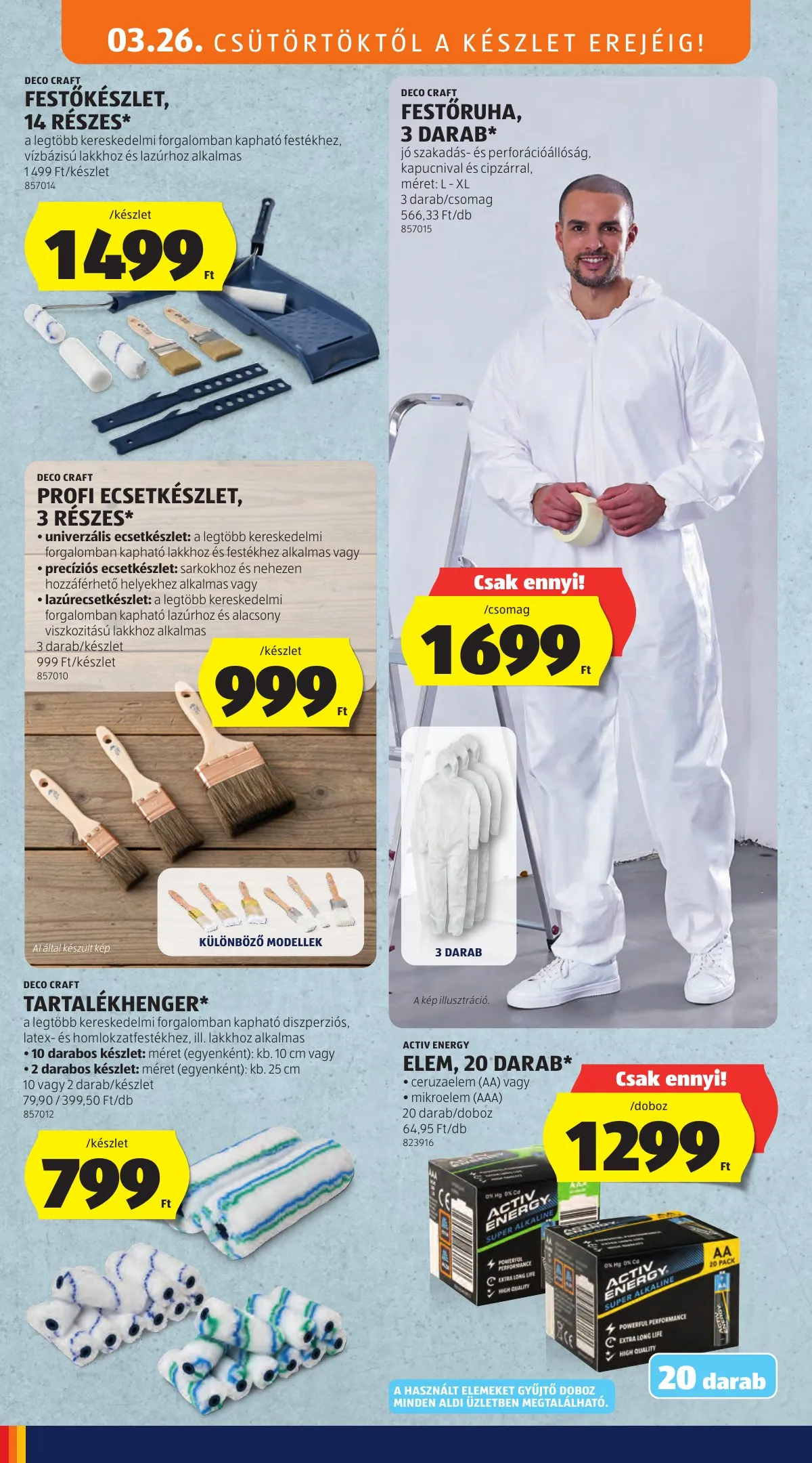 Aldi akciós újság Kozepso sor 03.26–03.26 – 4. oldal