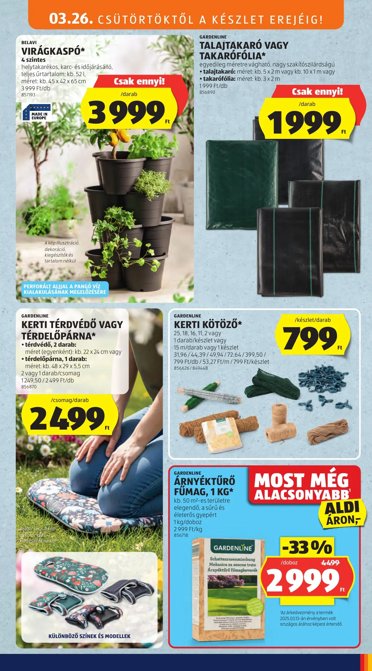 Aldi akciós újság Kozepso sor 03.26–03.26 – 7. oldal