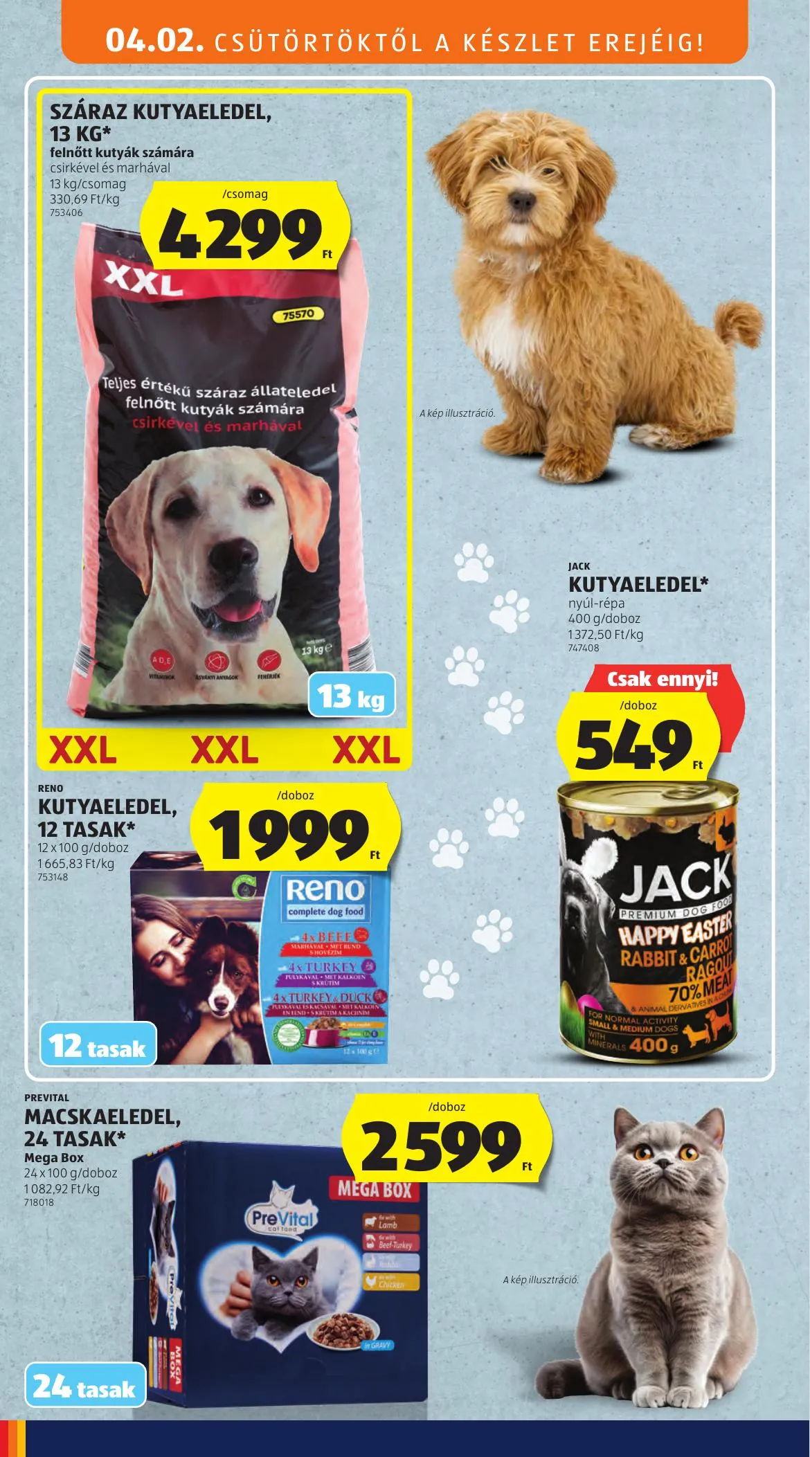 Aldi akciós újság Kozepso sor 04.02–04.02 – 12. oldal