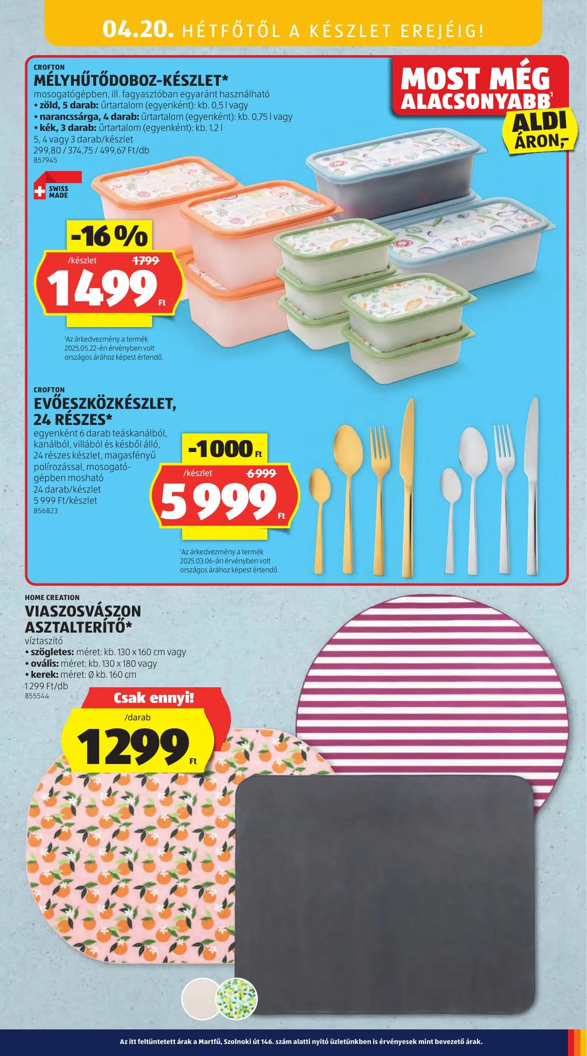 Aldi akciós újság Kozepso sor 04.16–04.16 – 17. oldal