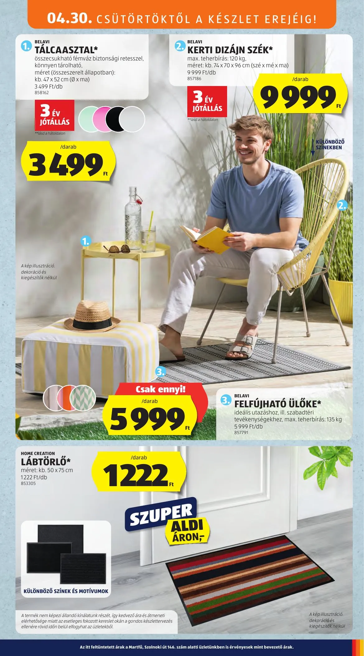 Aldi akciós újság Kozepso sor 04.30–04.30 – 3. oldal