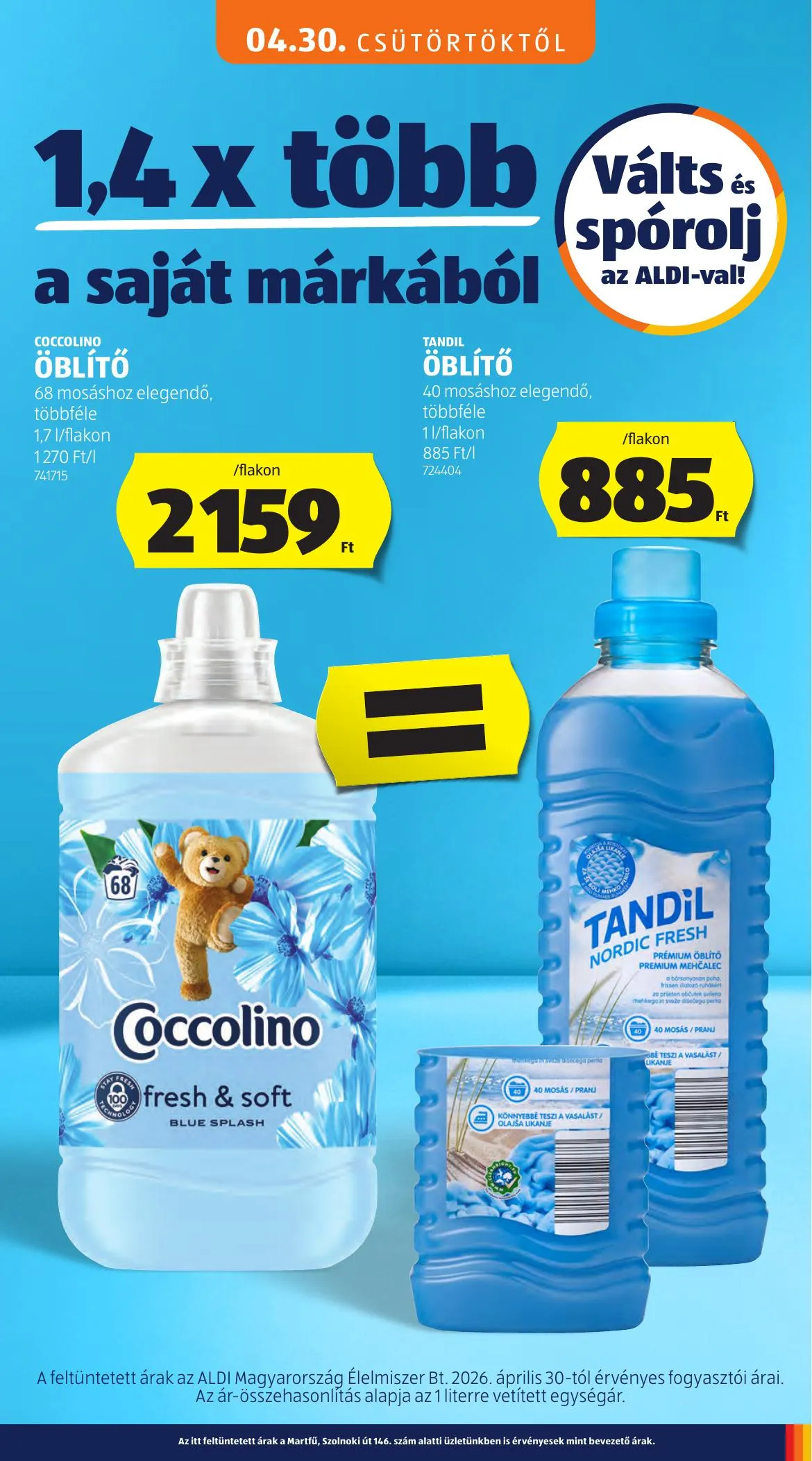 Aldi akciós újság Kozepso sor 04.30–04.30 – 9. oldal