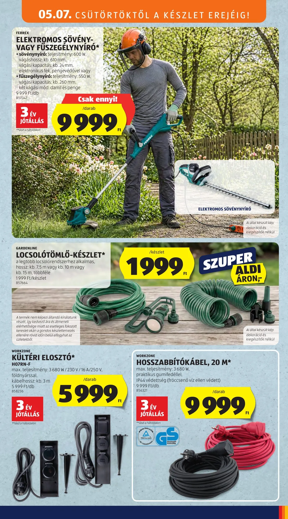 Aldi akciós újság Kozepso sor 05.07–05.07 – 3. oldal