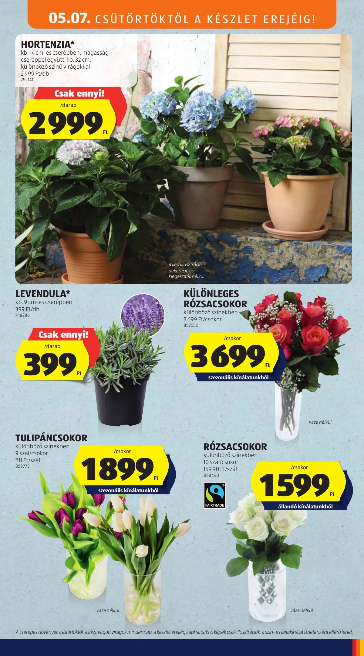 Aldi akciós újság Kozepso sor 05.07–05.07 – 5. oldal