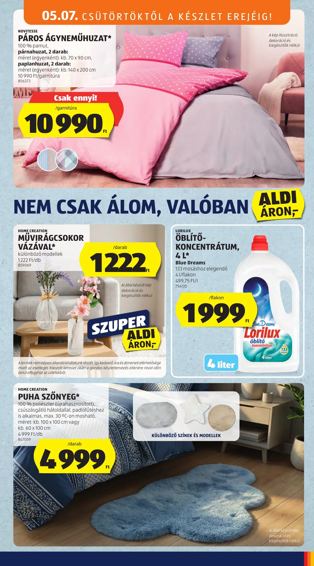 Aldi akciós újság Kozepso sor 05.07–05.07 – 9. oldal