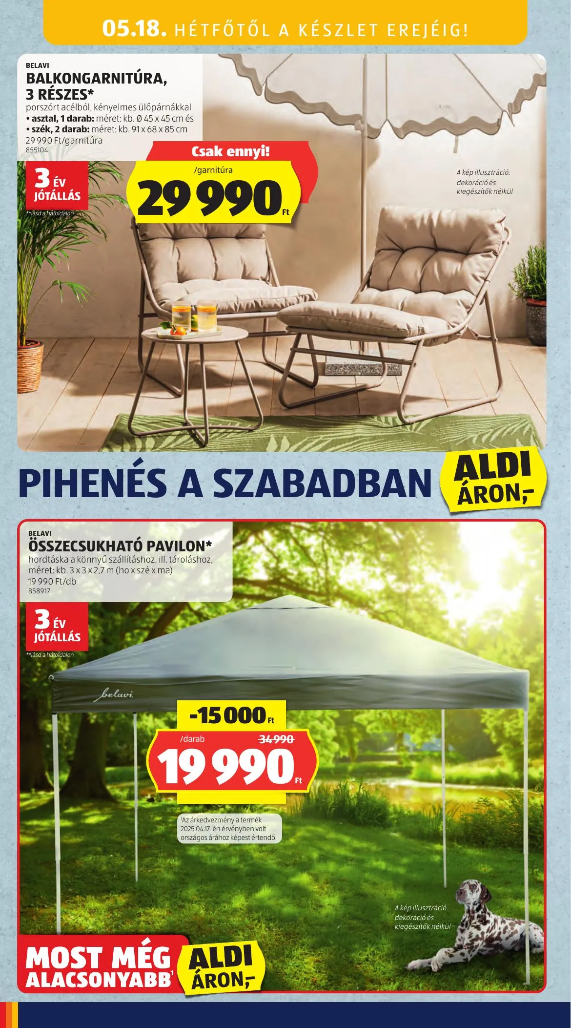 Aldi akciós újság Kozepso sor 05.14–05.14 – 18. oldal